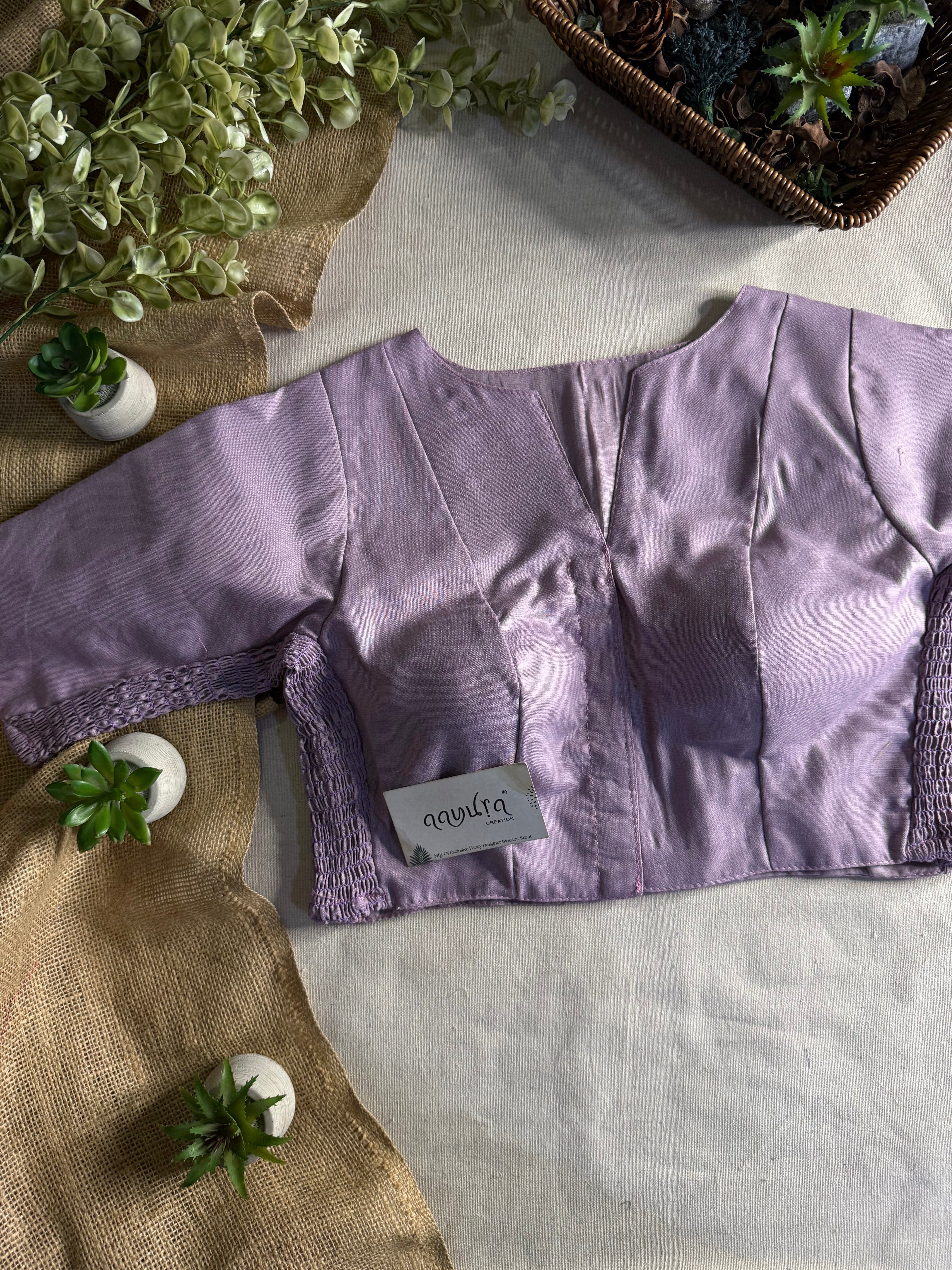 Comfort Fit Cotton Blouse
