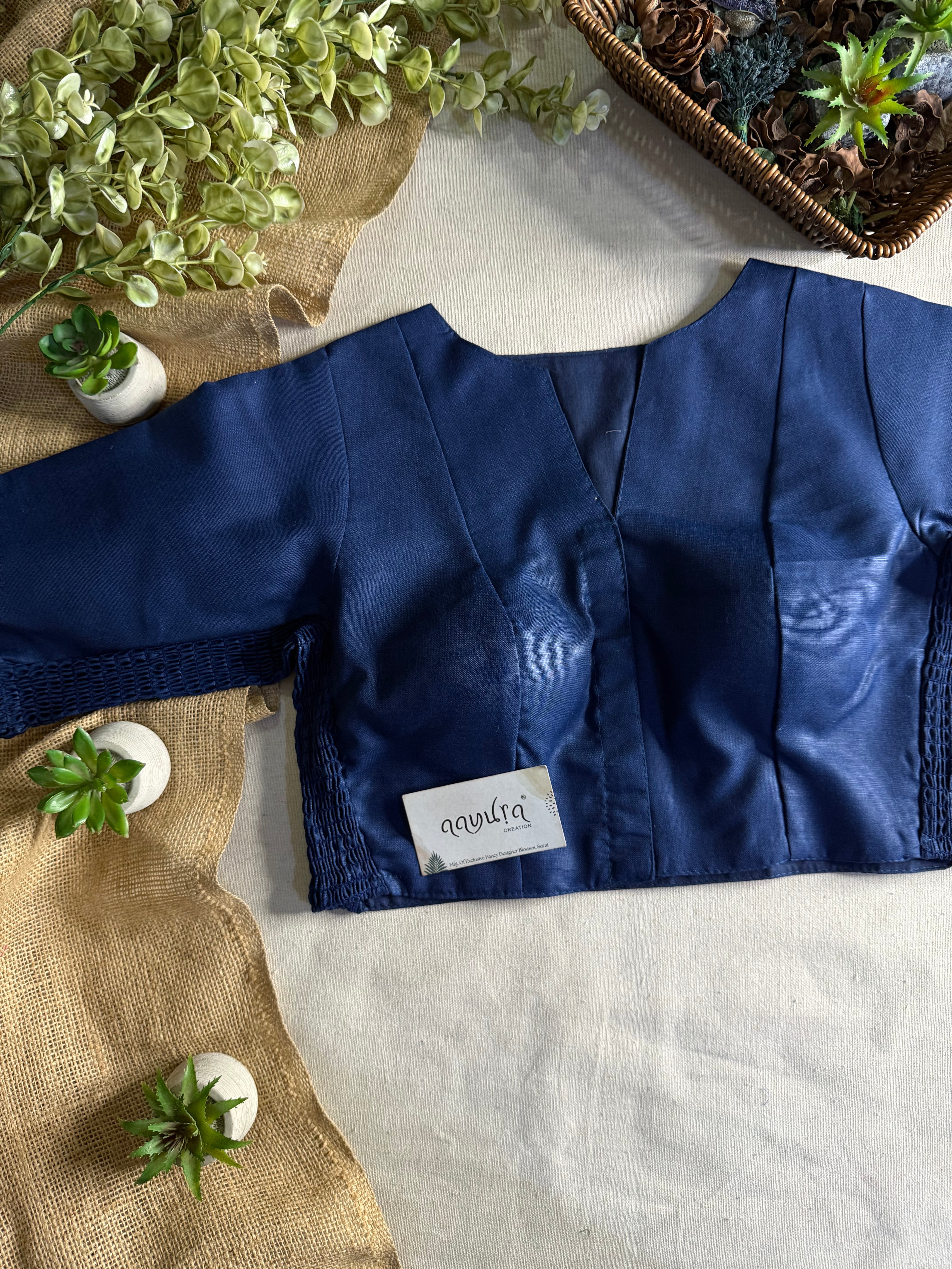 Comfort Fit Cotton Blouse