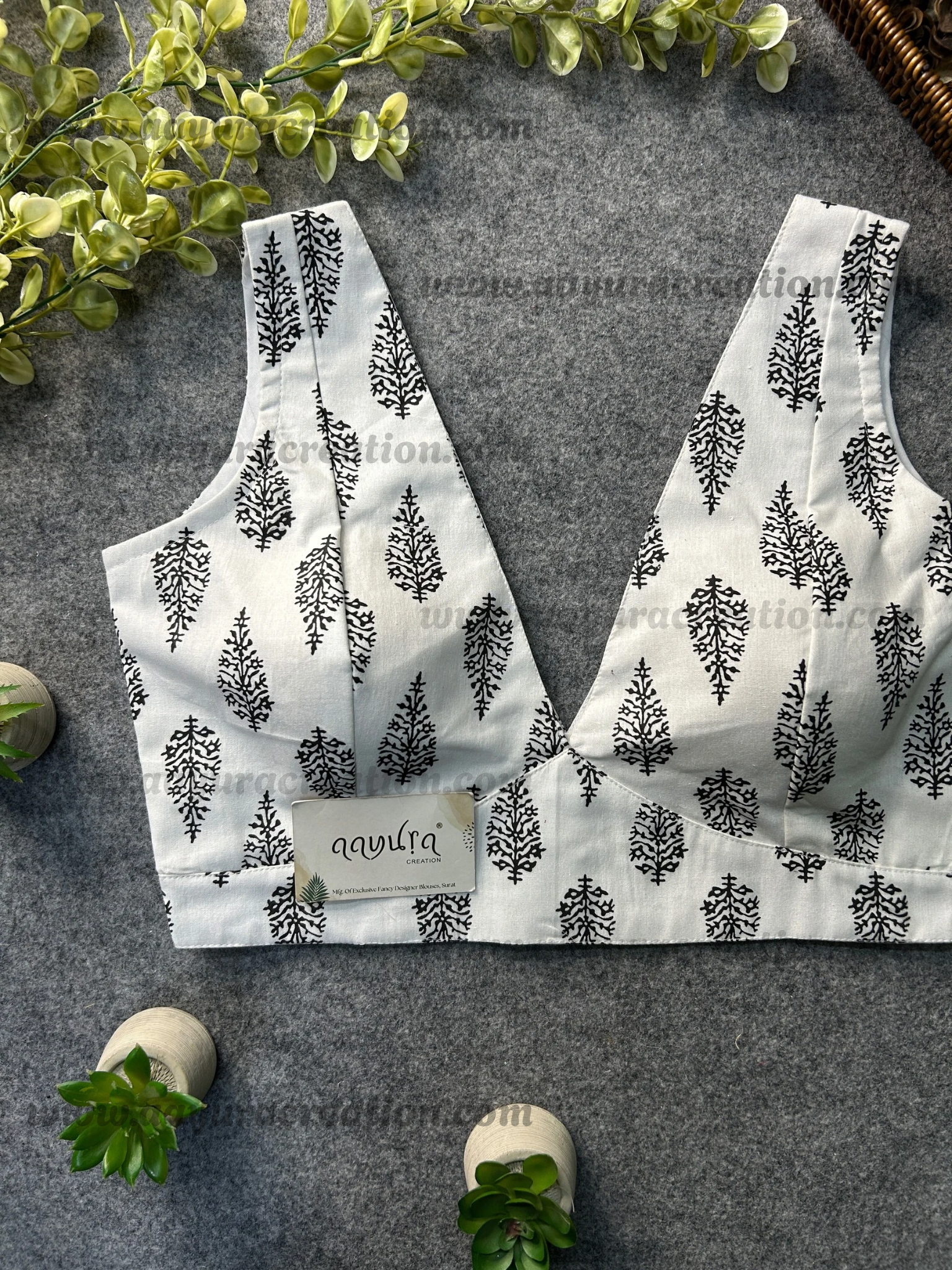 V Neck Cotton