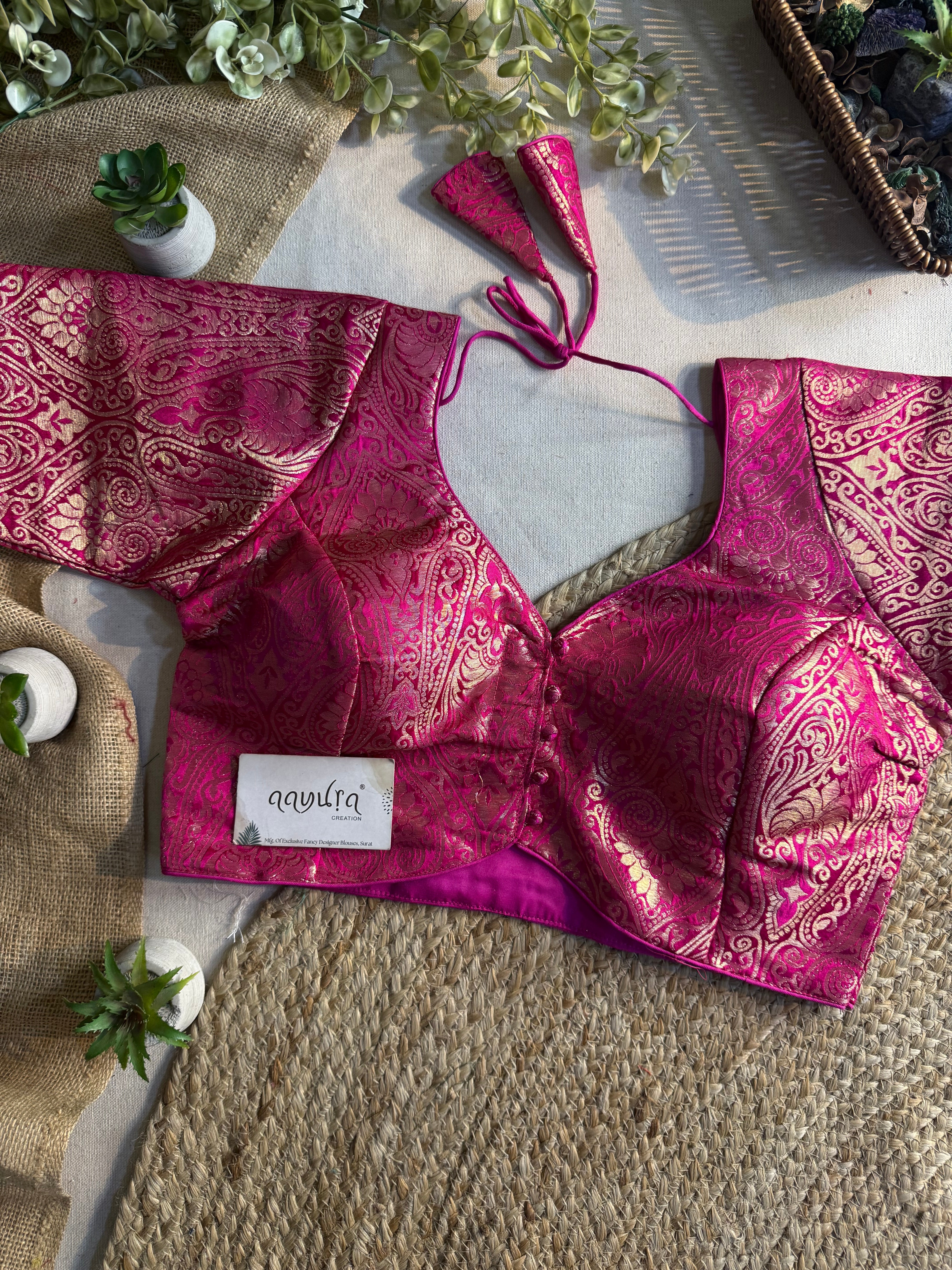Zeenat Heritage Banarasi Blouse