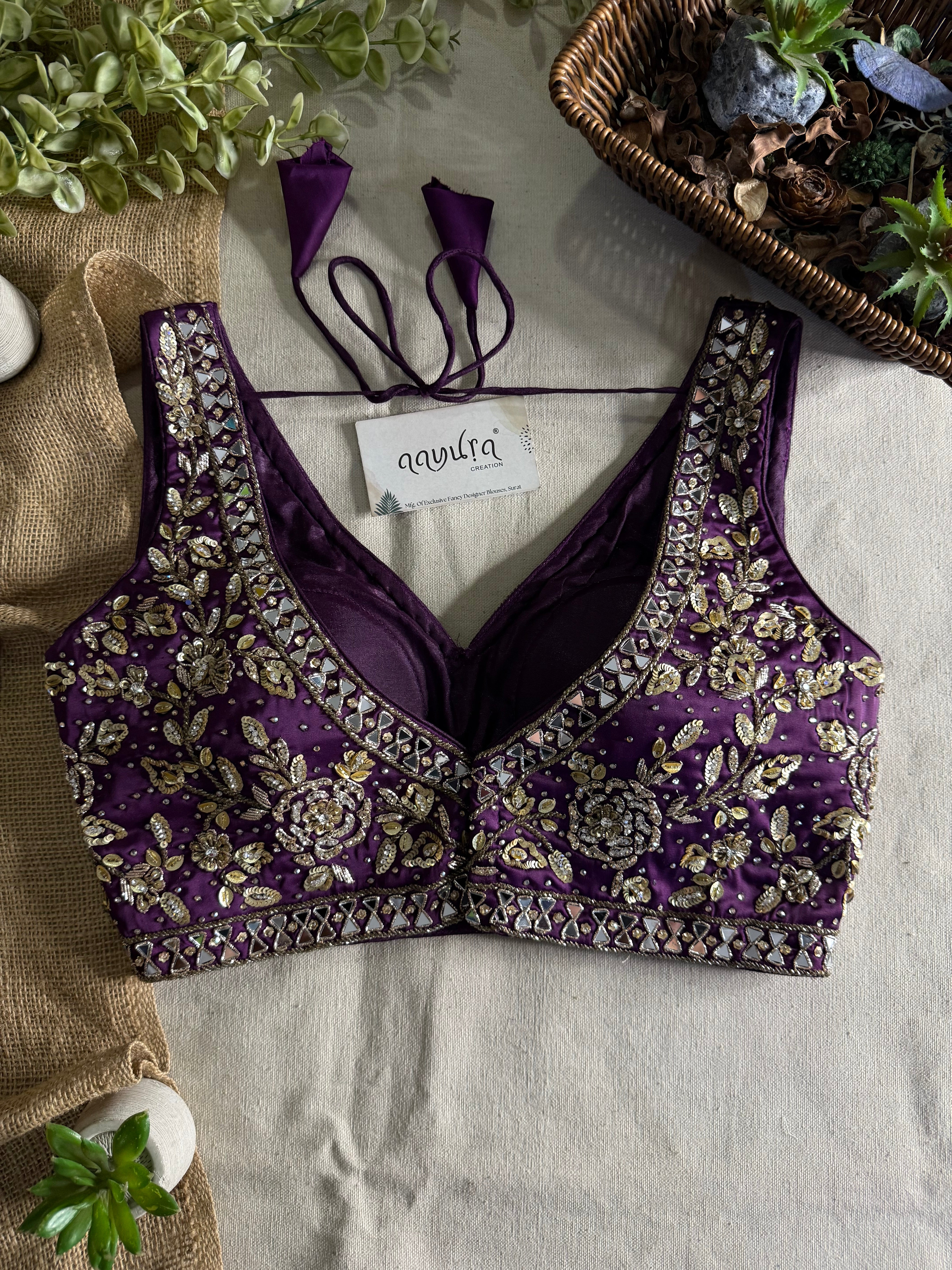 Royal Heritage Handwork Blouse