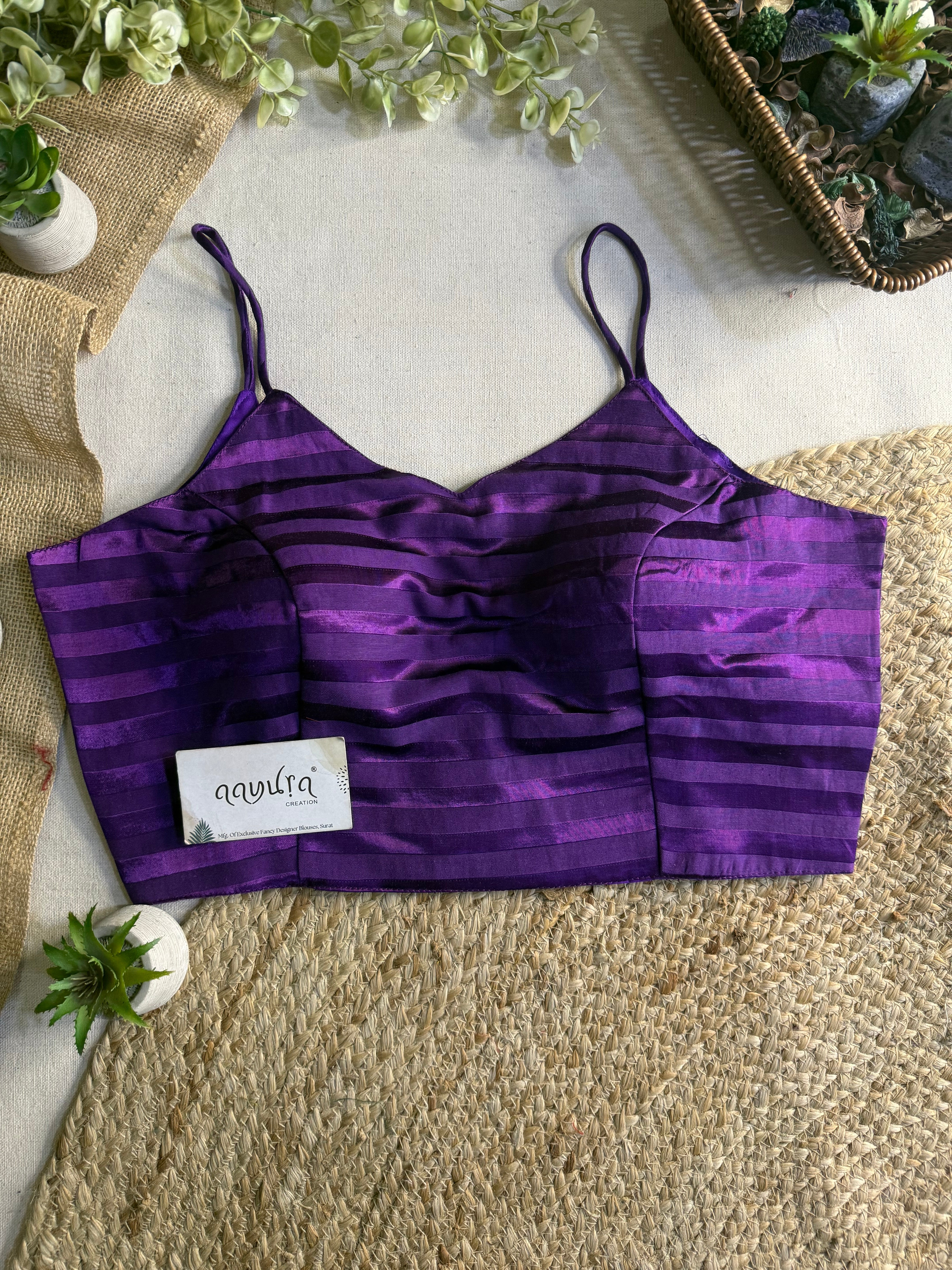 Thai Silk strap Blouse