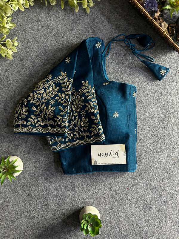 Rajsi Vichitra Zari Work Blouse