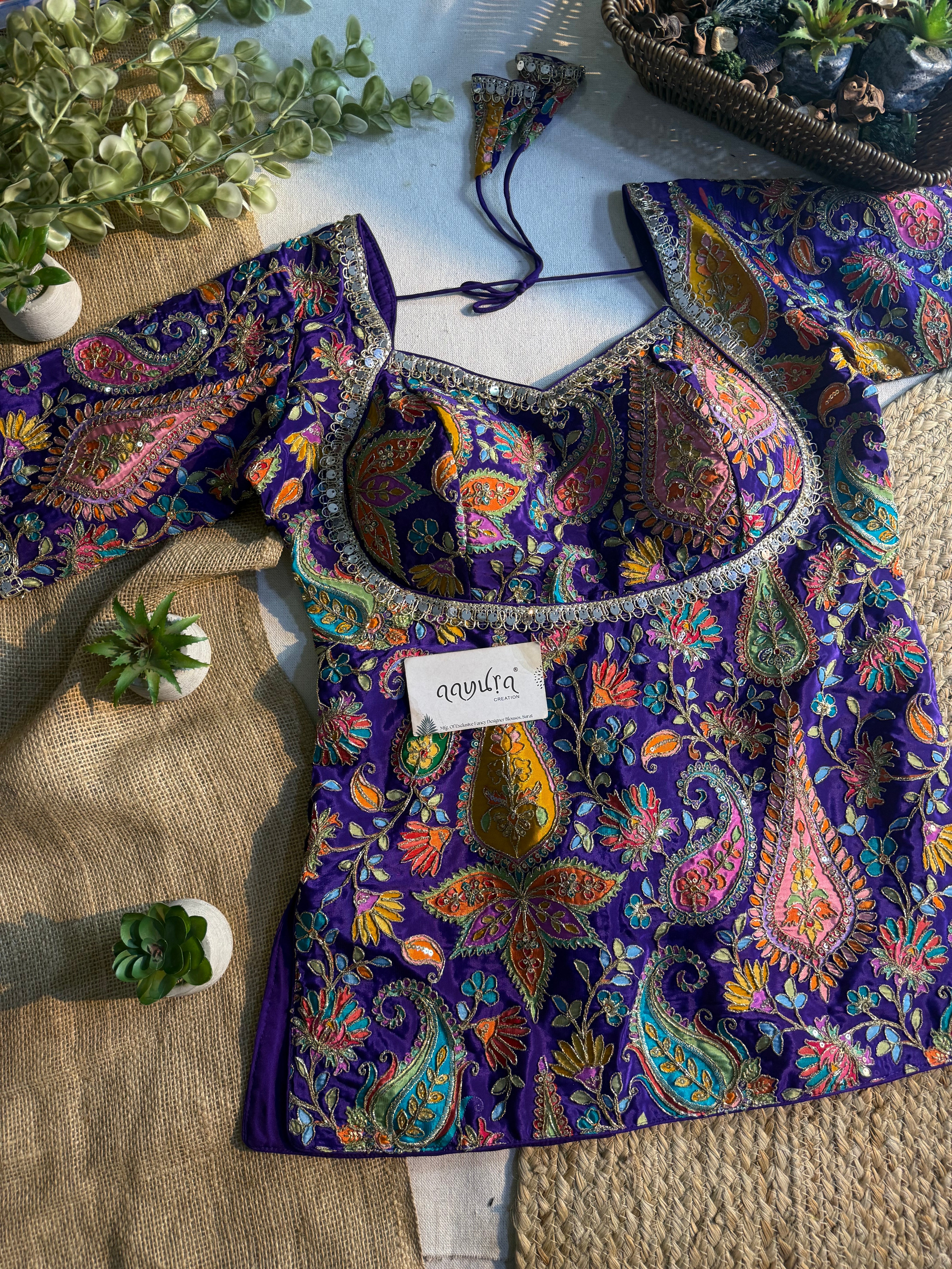 Shimmera Piplum Blouse