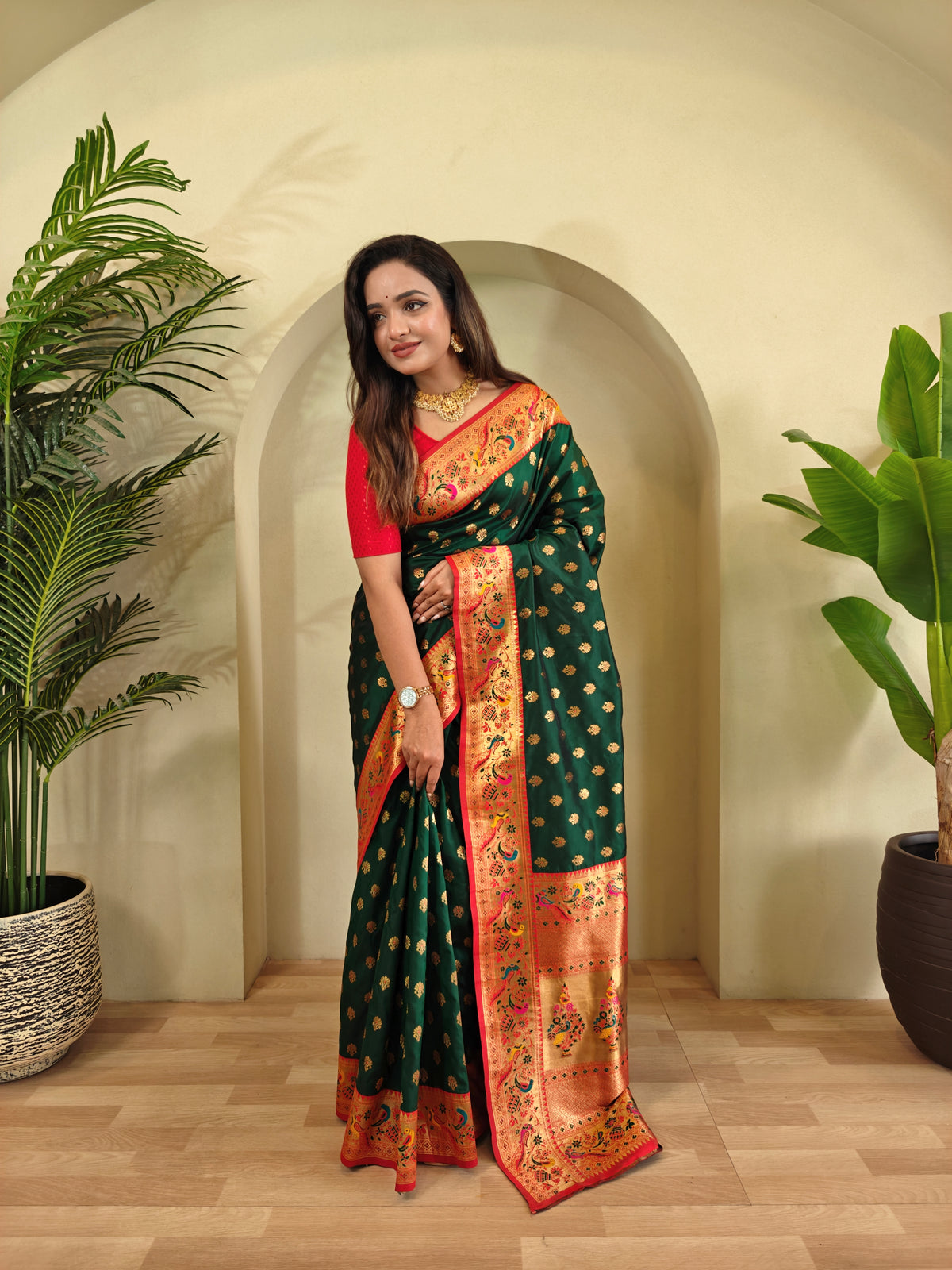 Rajwada Heritage Silk Saree