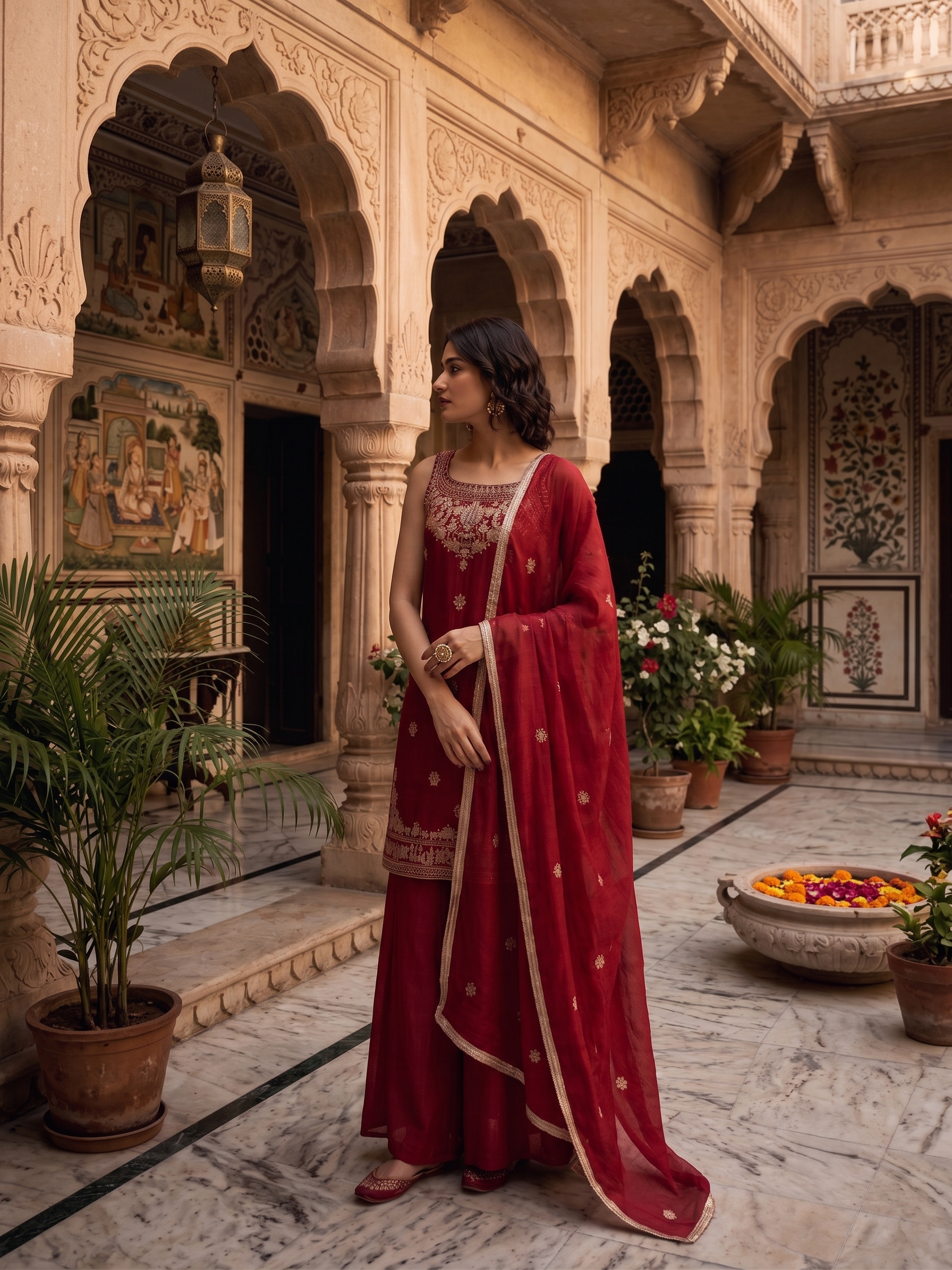 Mehreen Rangoli Crush Co-Ord Set