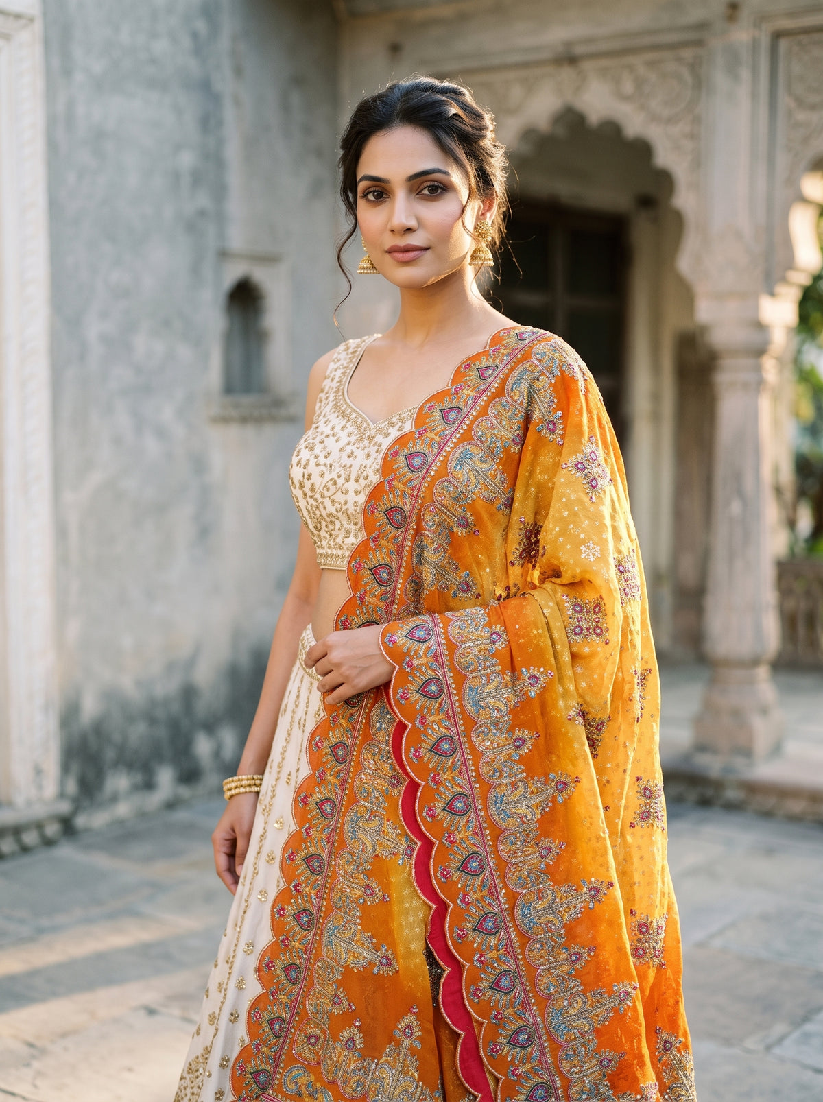 Zarika Chinon Dupatta