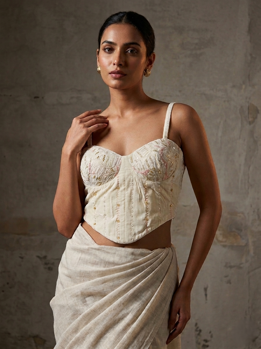 Nazakat Silk Blouse