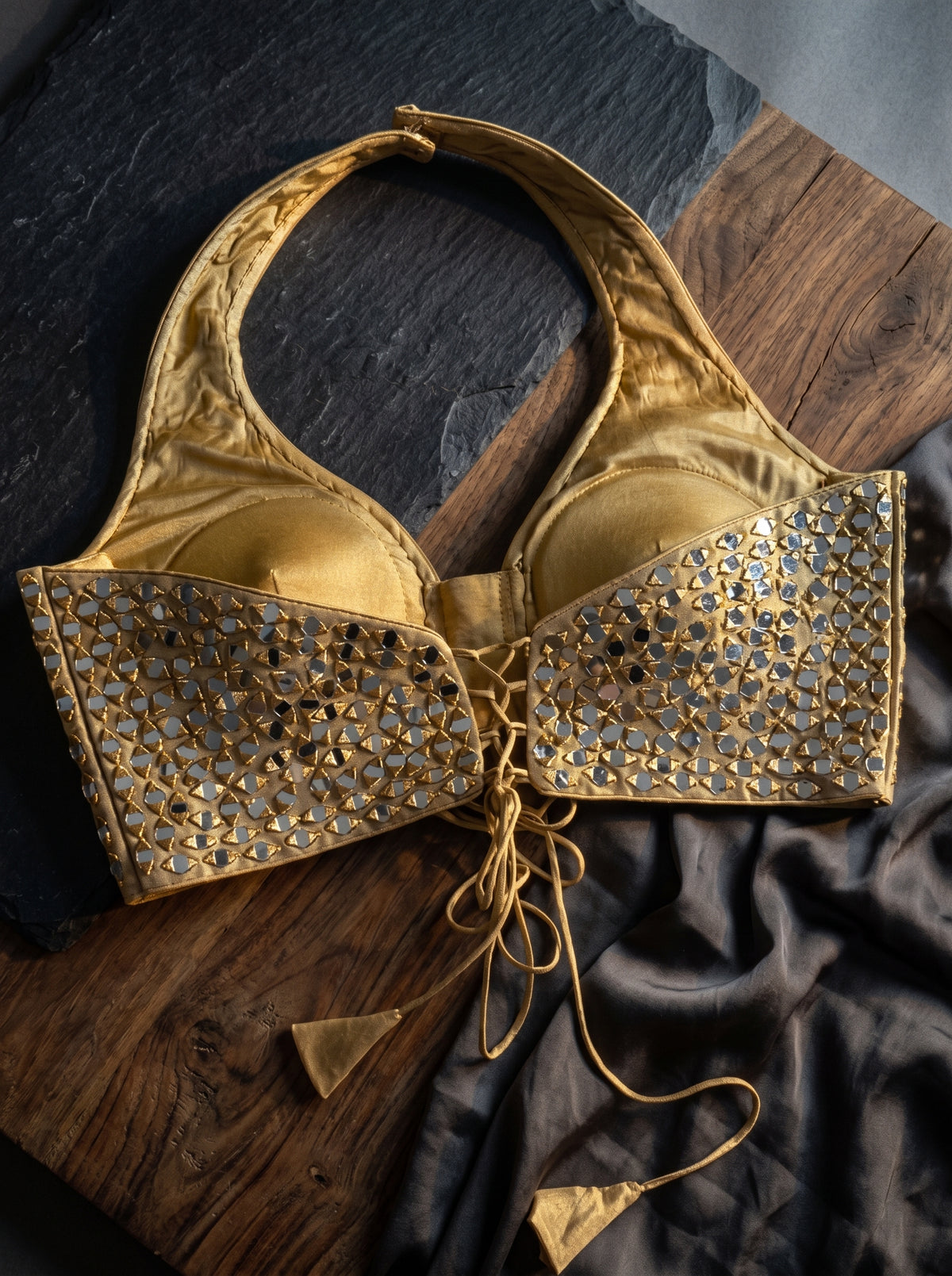 Mirror Muse Halter Blouse