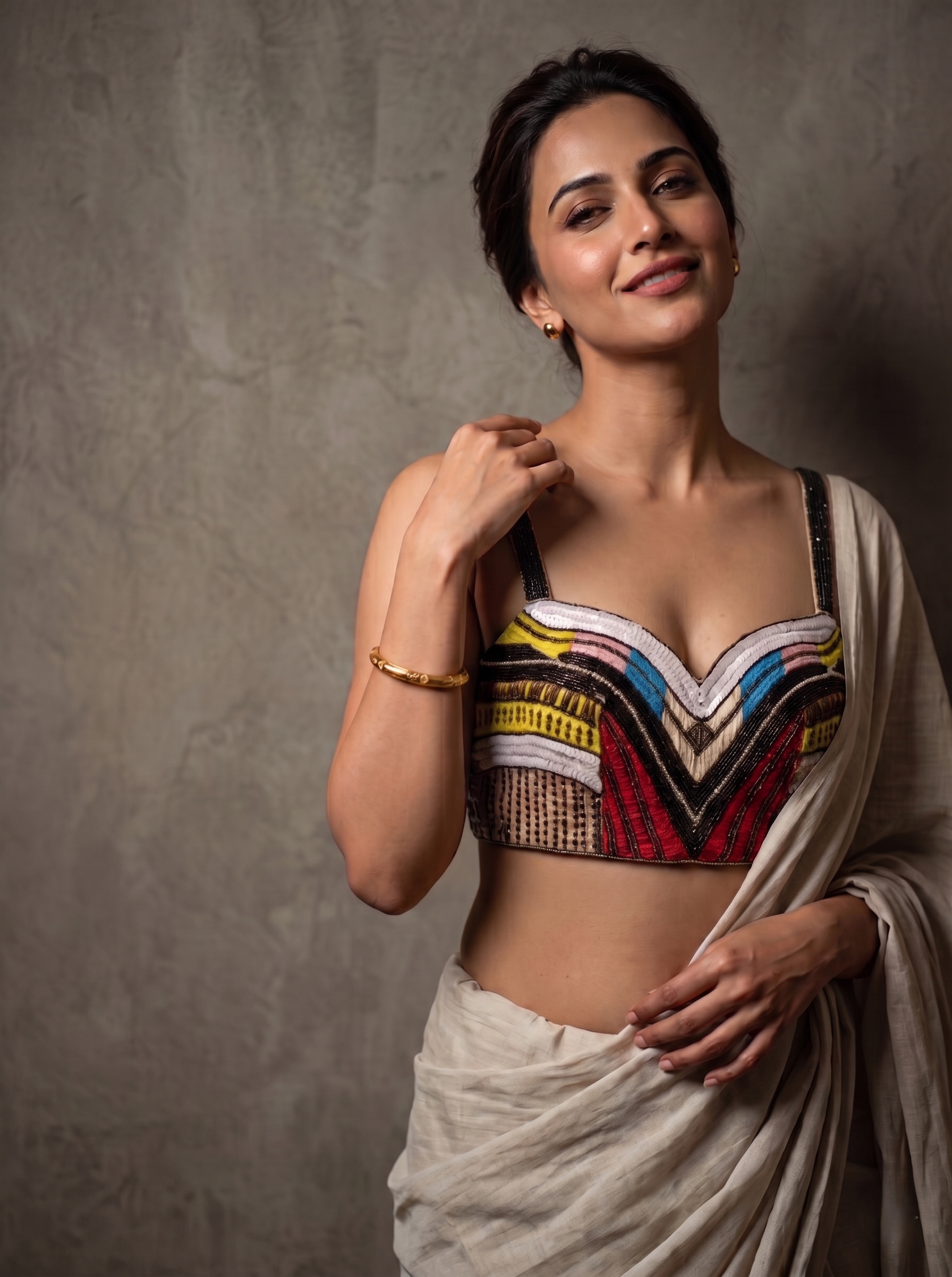 Regal Silk Handcrafted Blouse