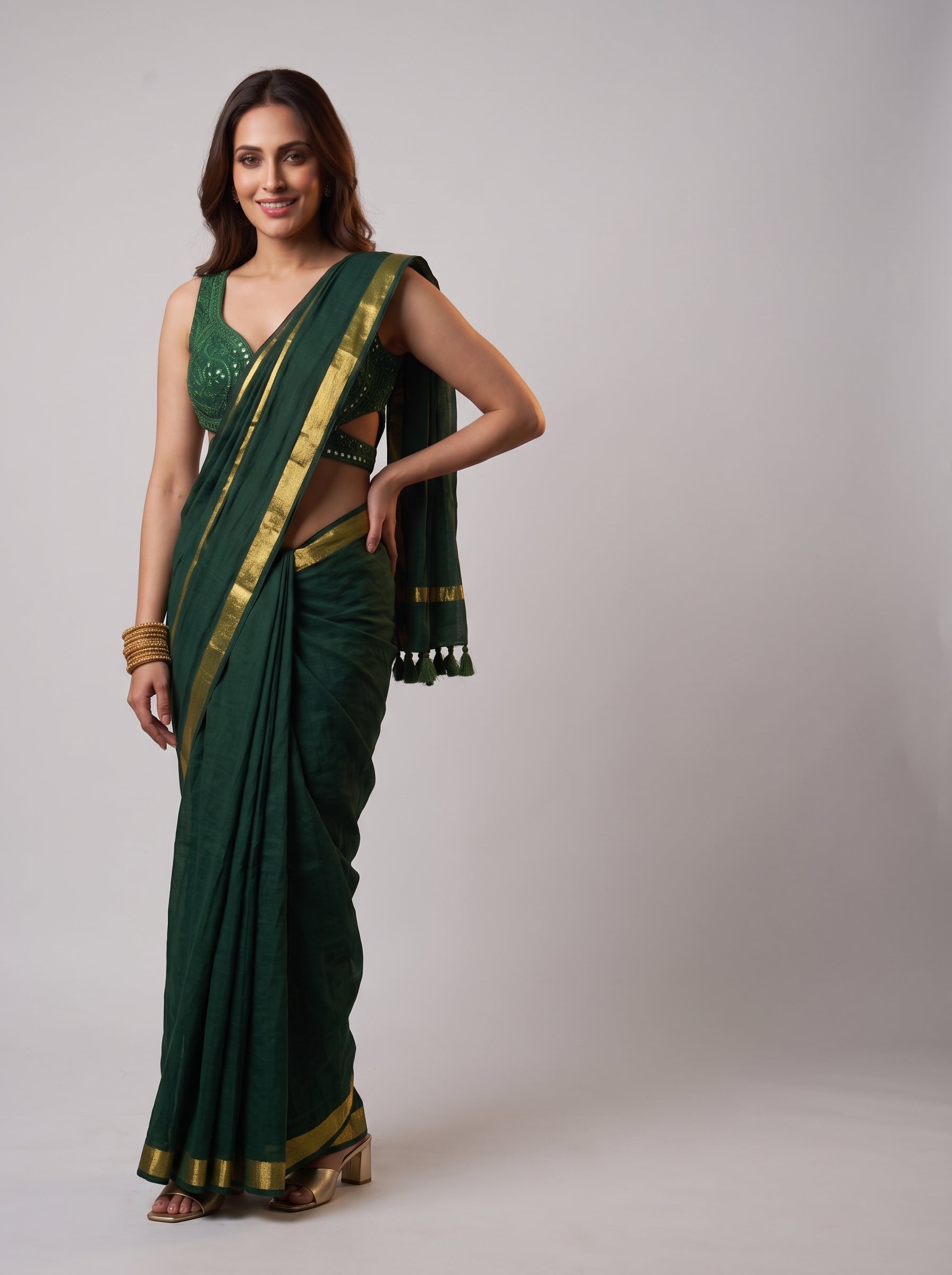 Anaya Mal Cotton Saree