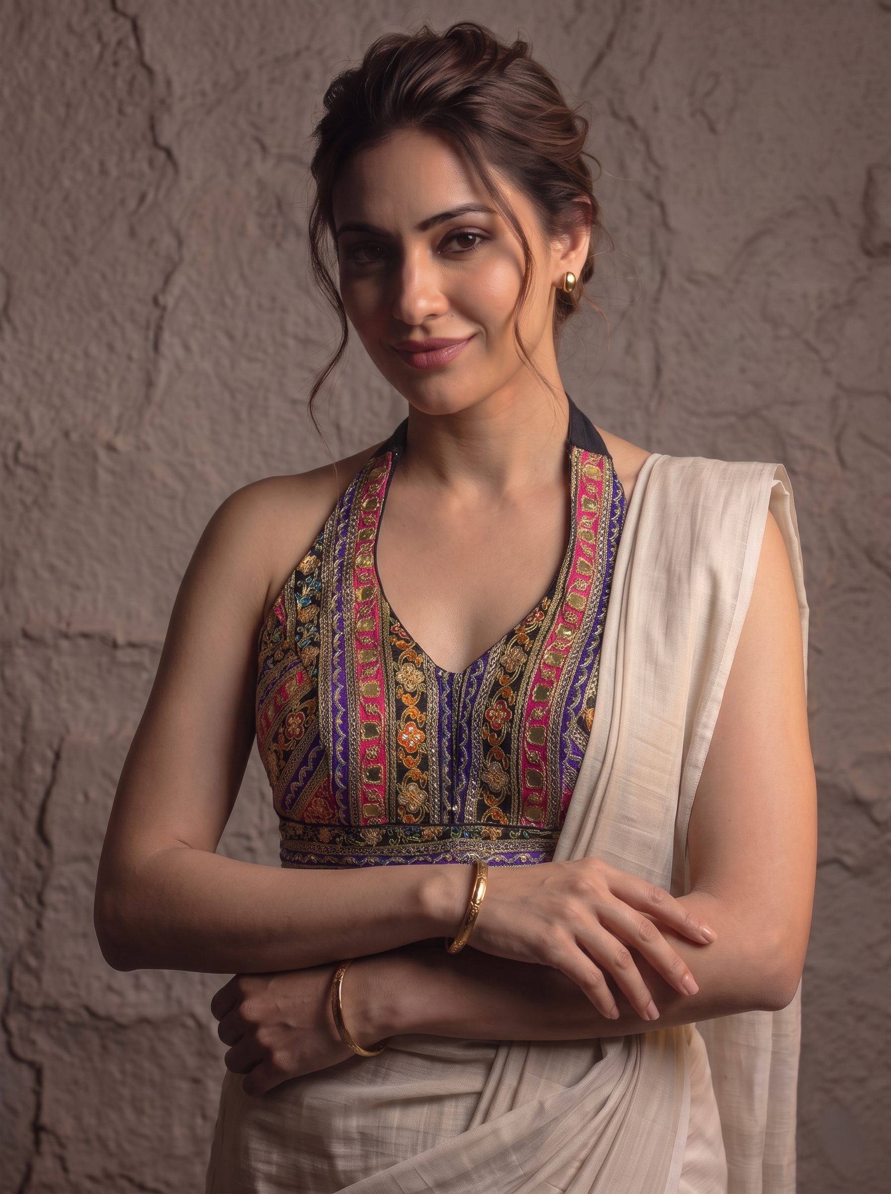 Grace Pure Crape Silk Blouse