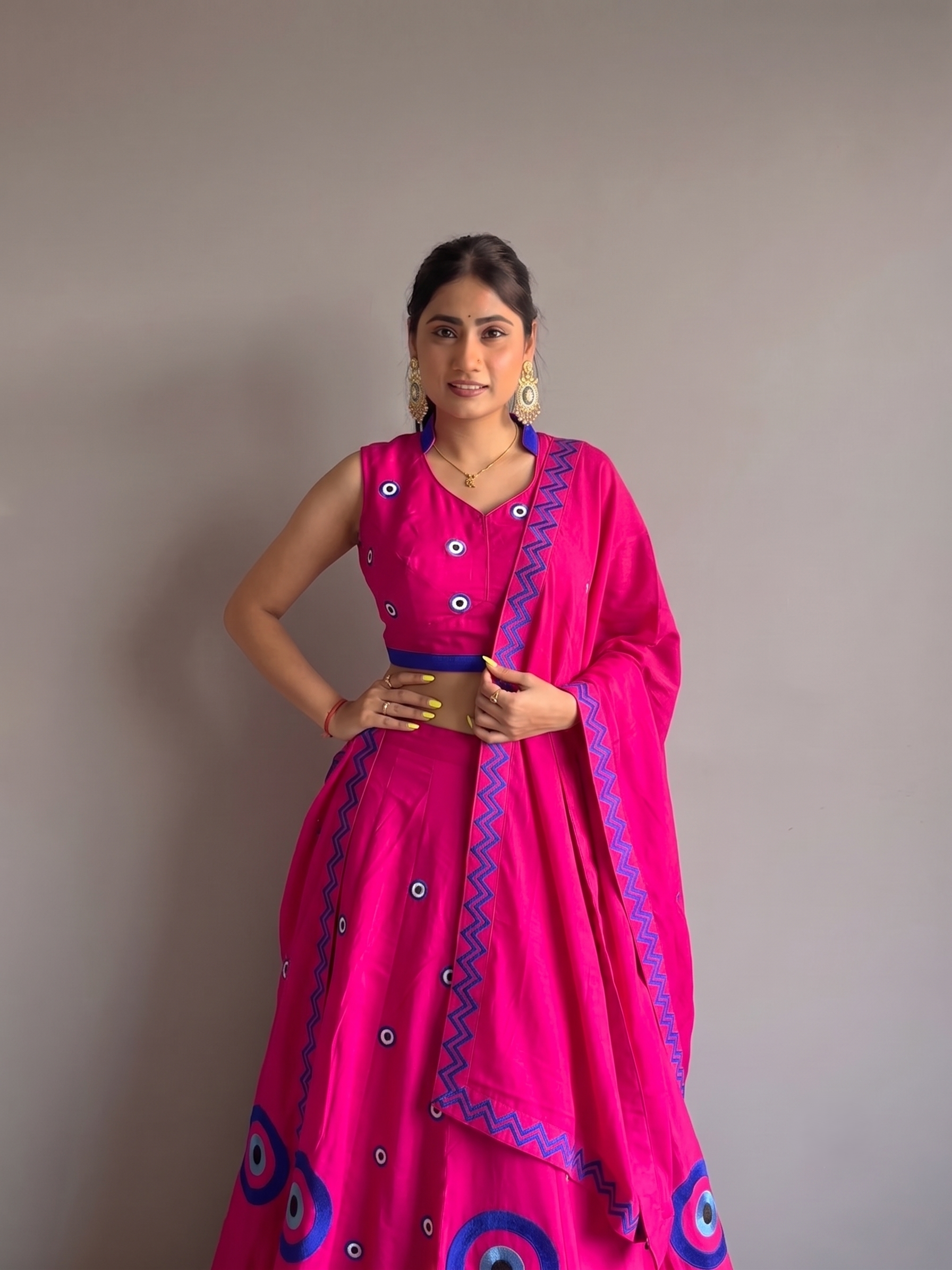 Cotton Lehenga With Blouse