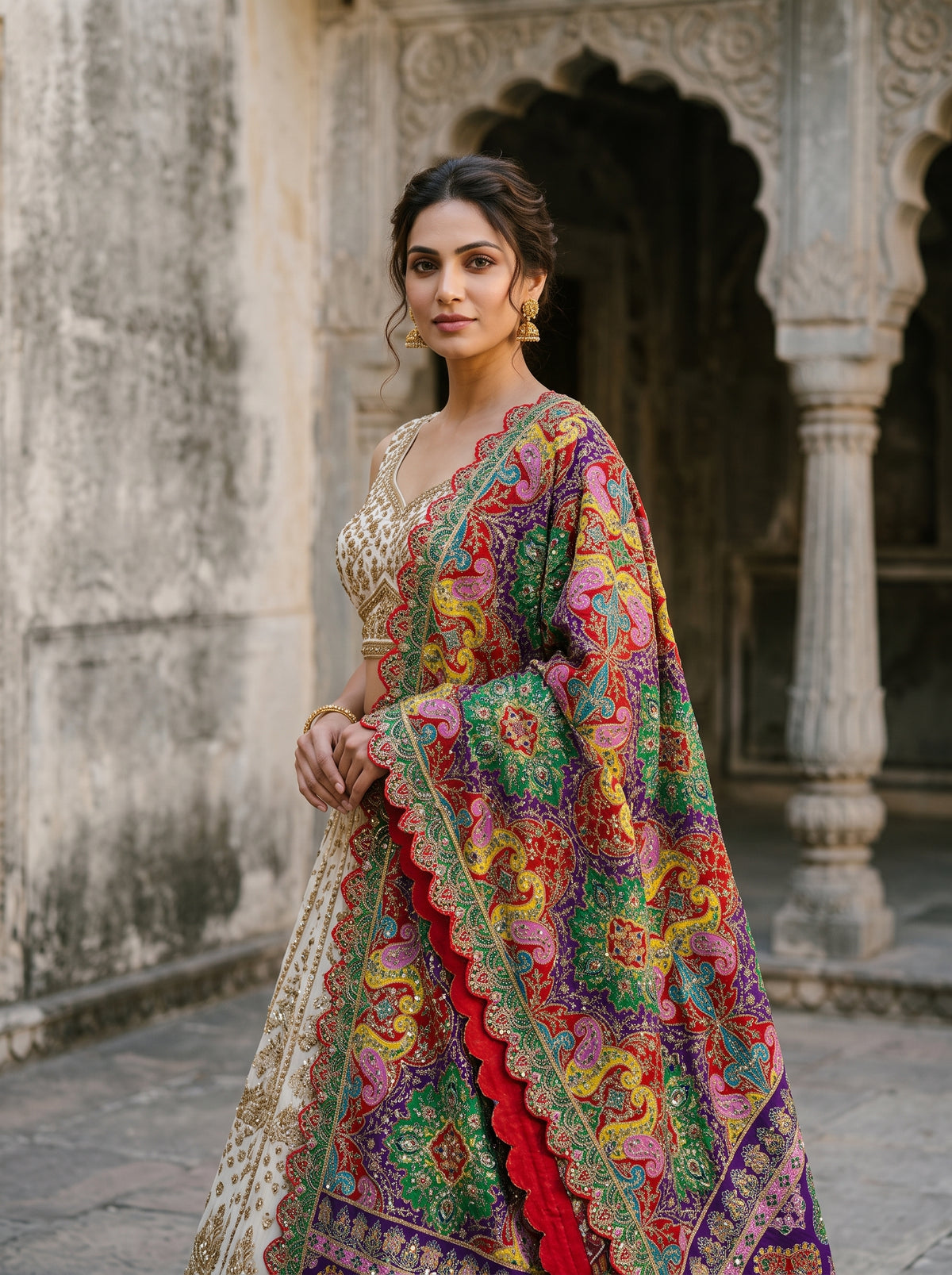 Kiara Premium Chinon Dupatta