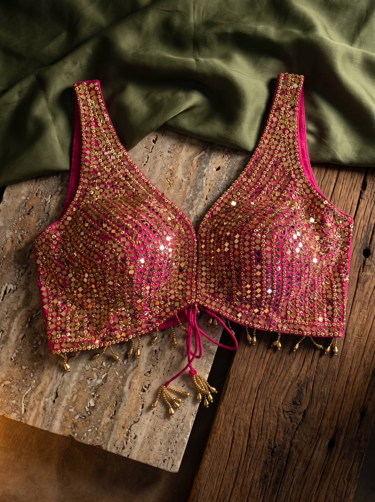 Lunara Festive Glow Blouse