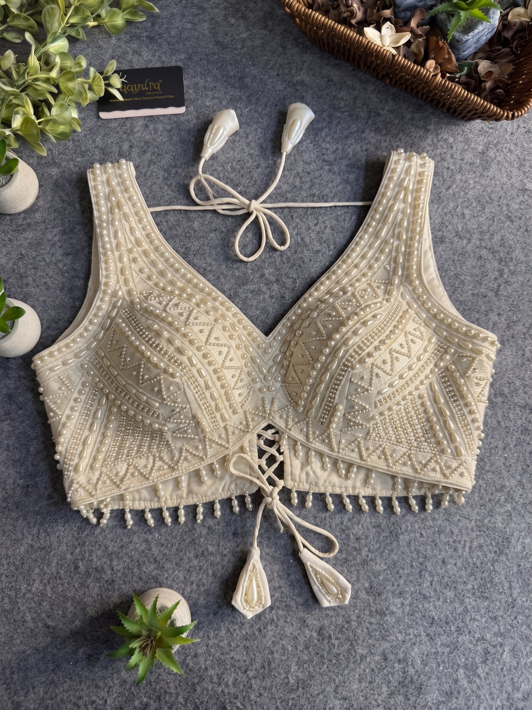 Grande Aurelle Handcrafted Blouse