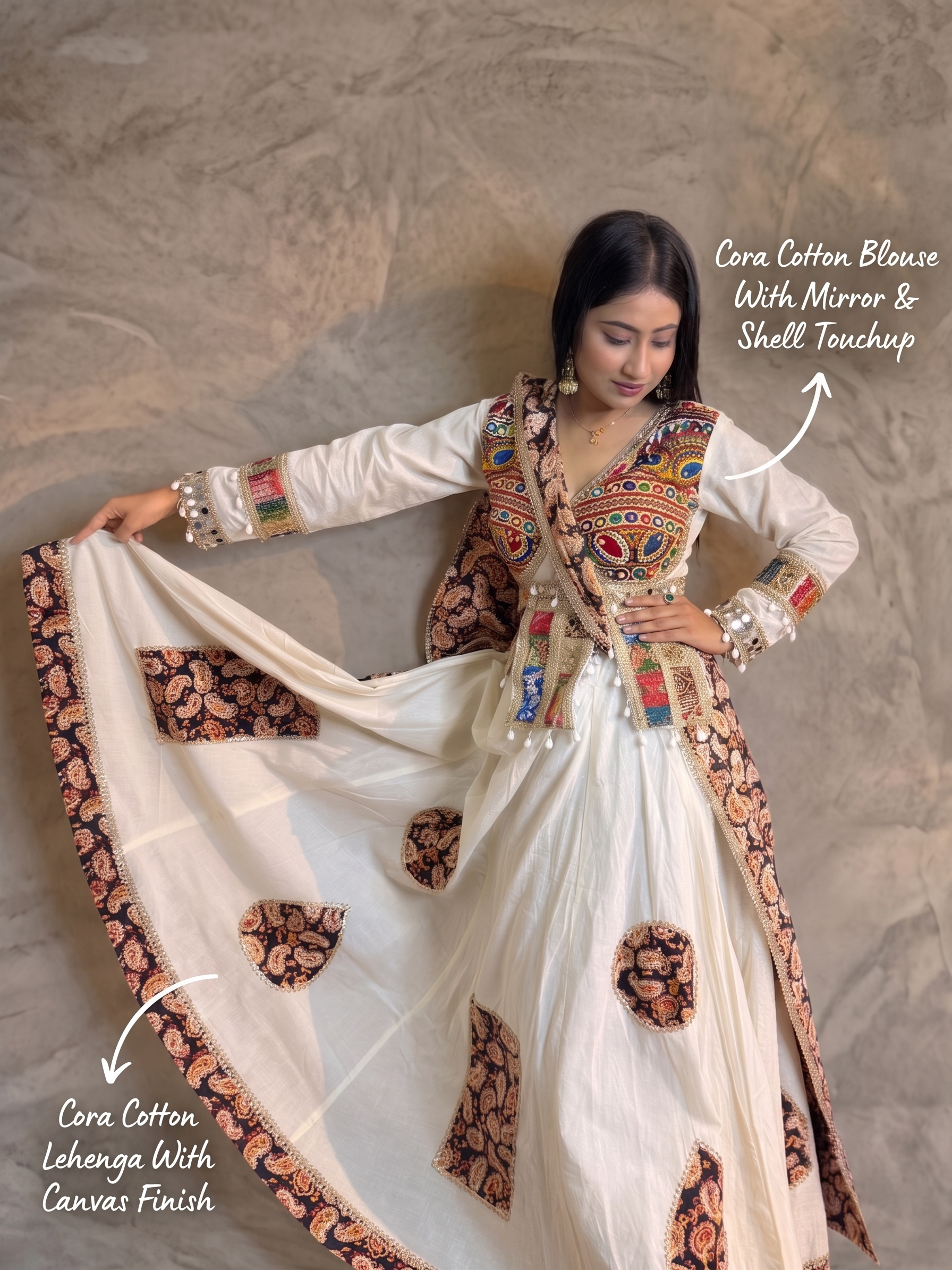 Navrang Mirror Lehenga Set