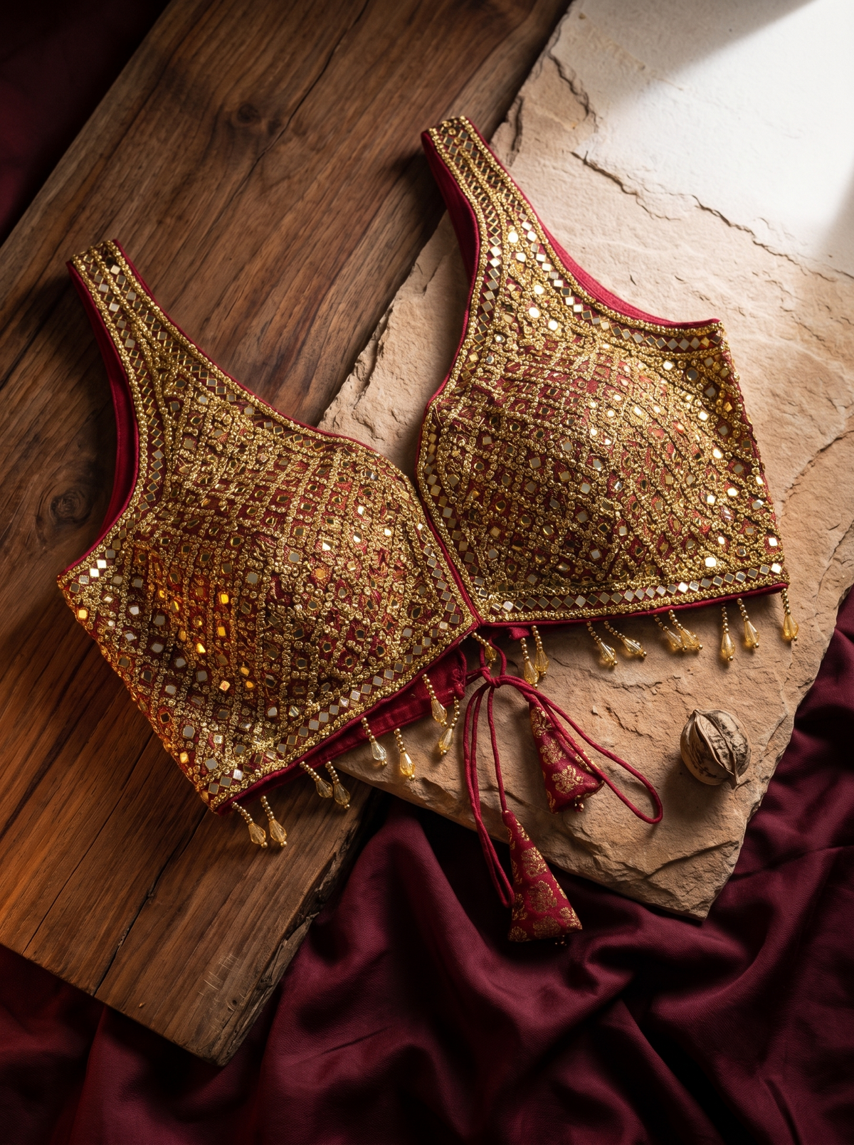 Lunara Festive Glow Blouse