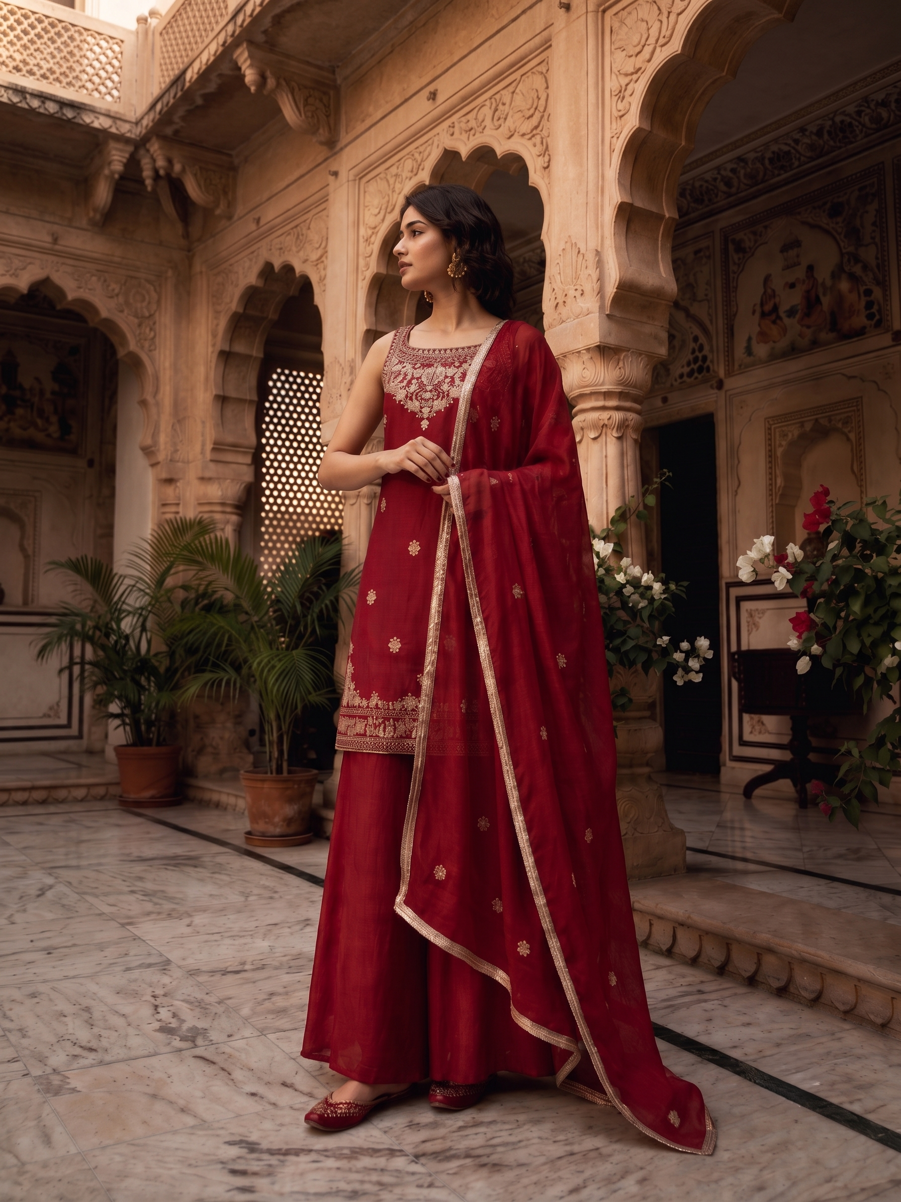 Mehreen Rangoli Crush Co-Ord Set