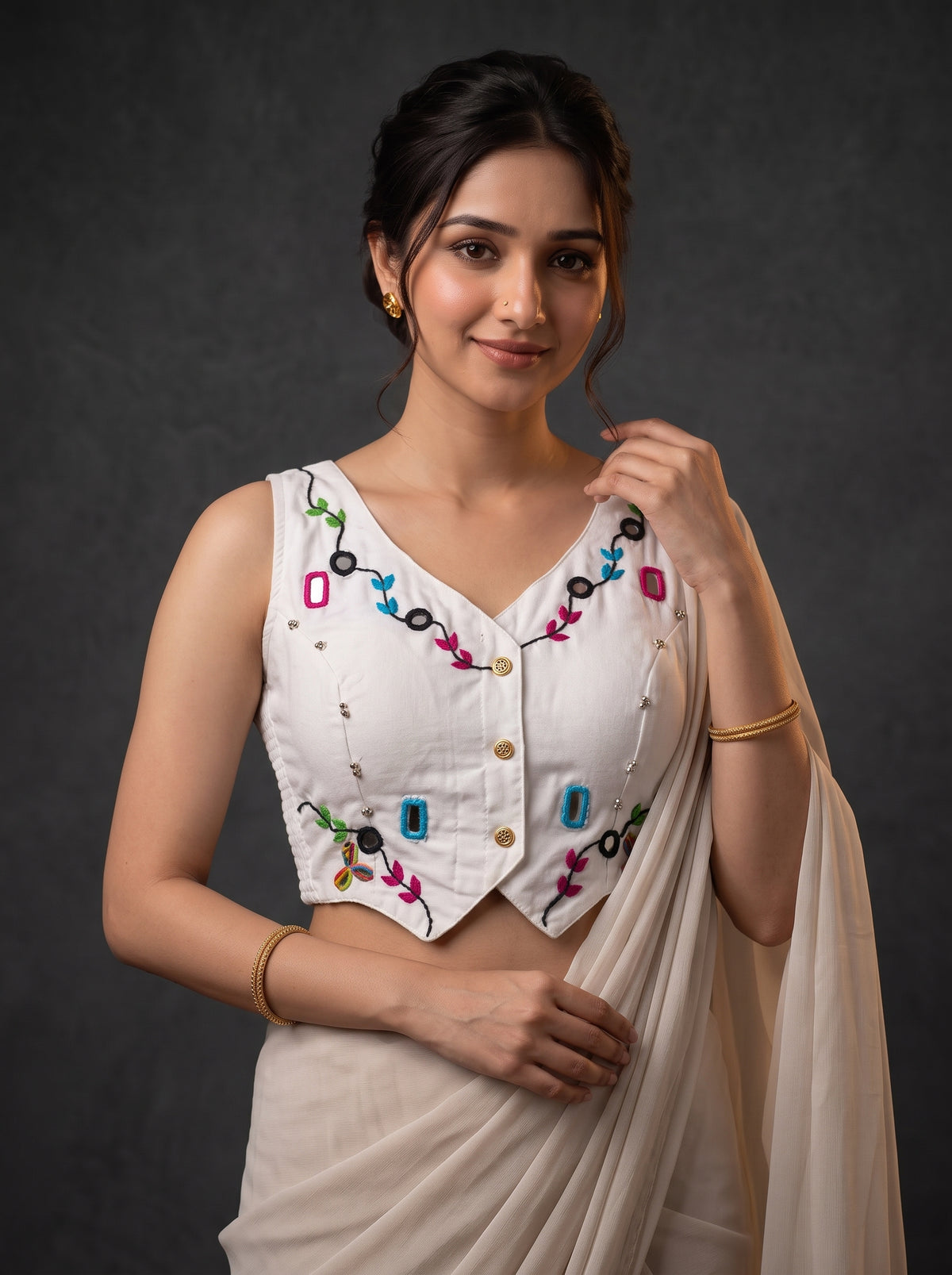Rajvika Pure Cotton Festive Blouse