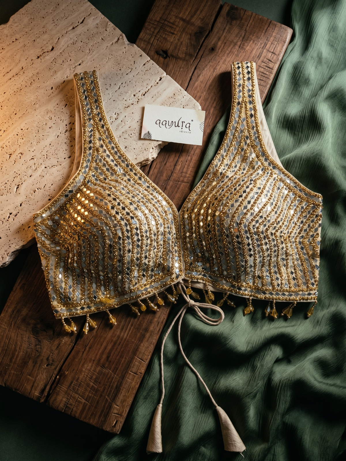 Lunara Festive Glow Blouse