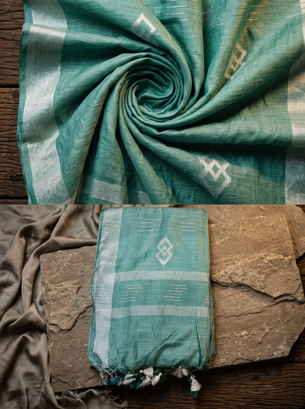 Samaira D-Linen Cotton Saree