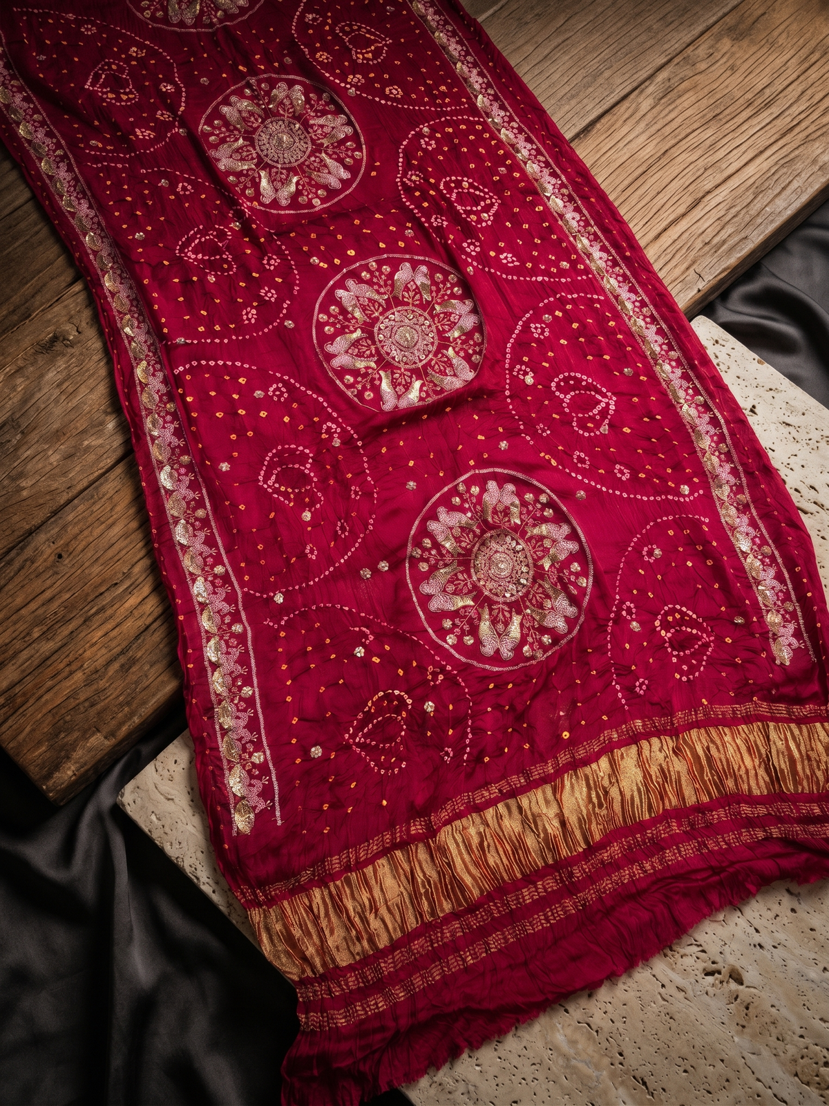 Royal Gajji Silk Dupatta
