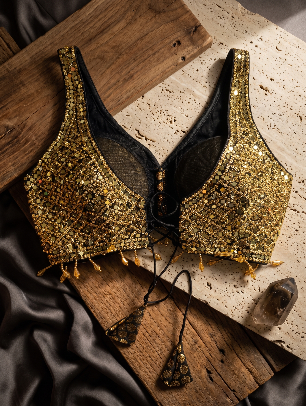 Lunara Festive Glow Blouse