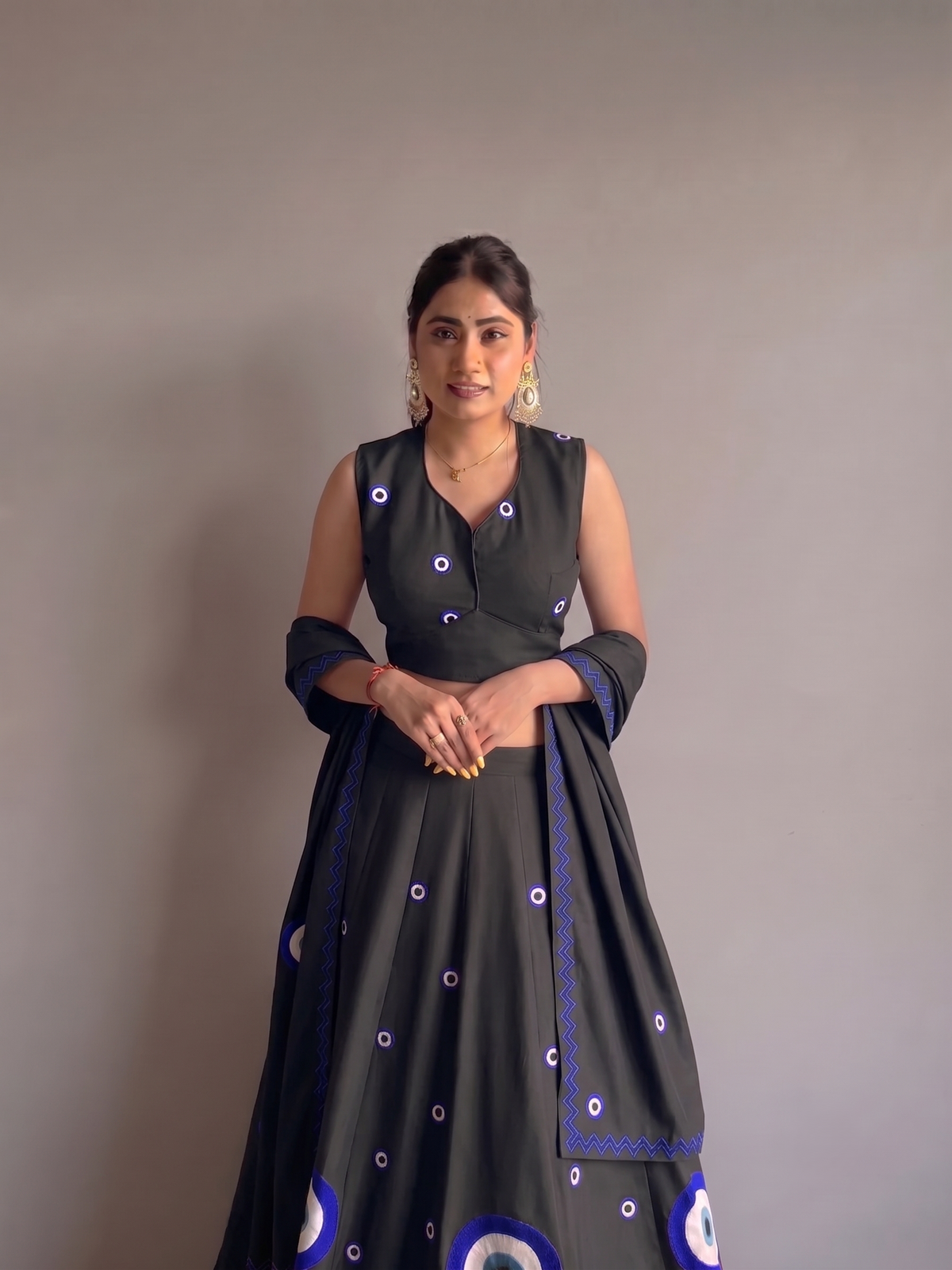 Cotton Lehenga With Blouse