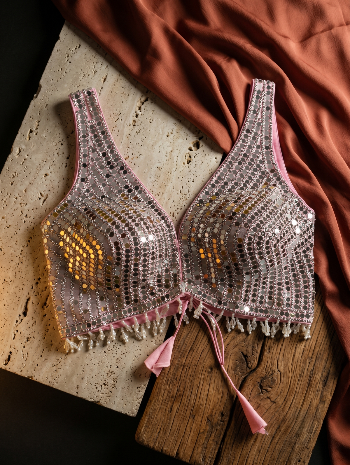 Lunara Festive Glow Blouse
