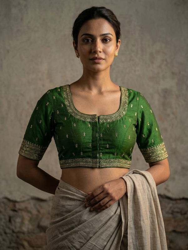 Mystique Embroidery Work Blouse