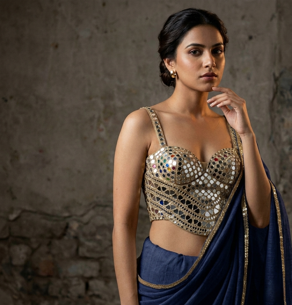 Glam Riwaaz Saree Set