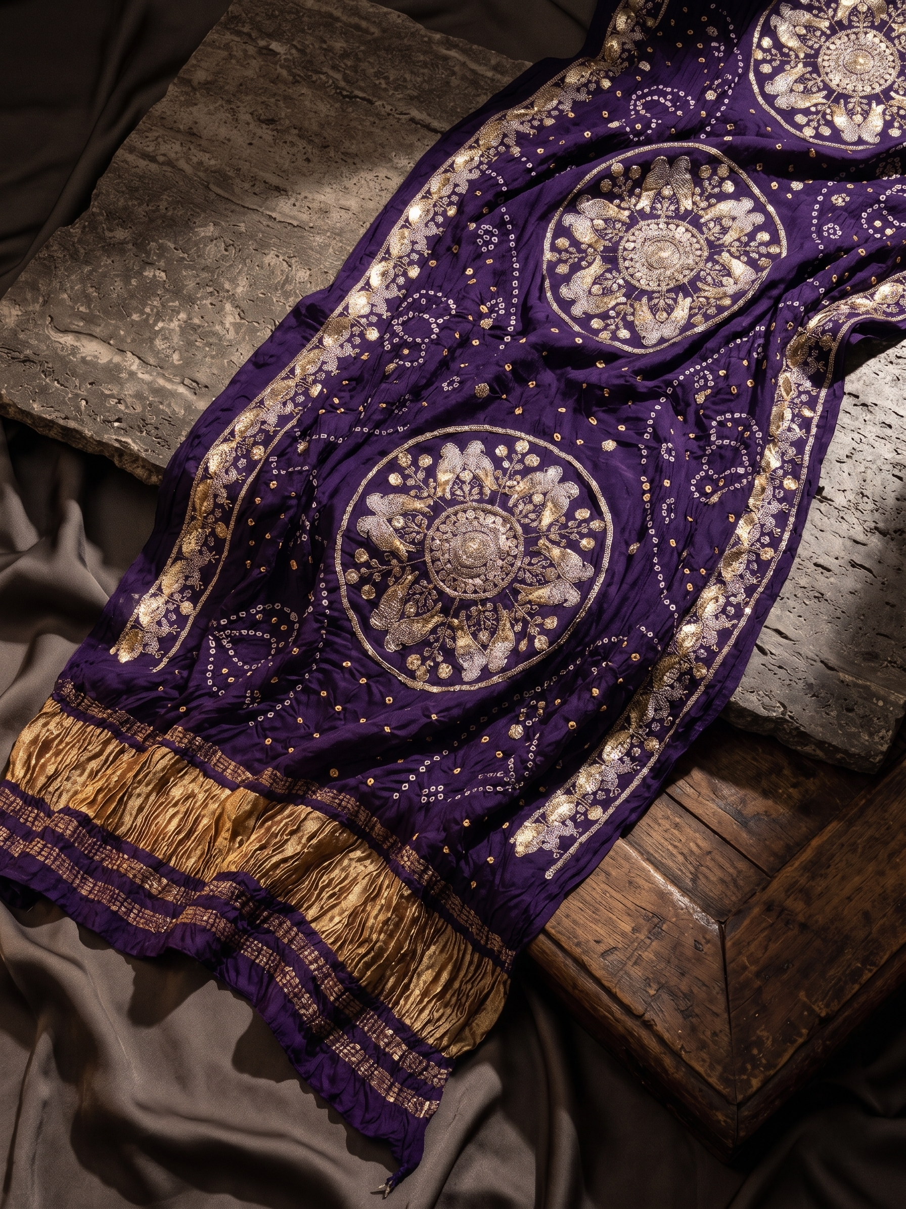 Royal Gajji Silk Dupatta