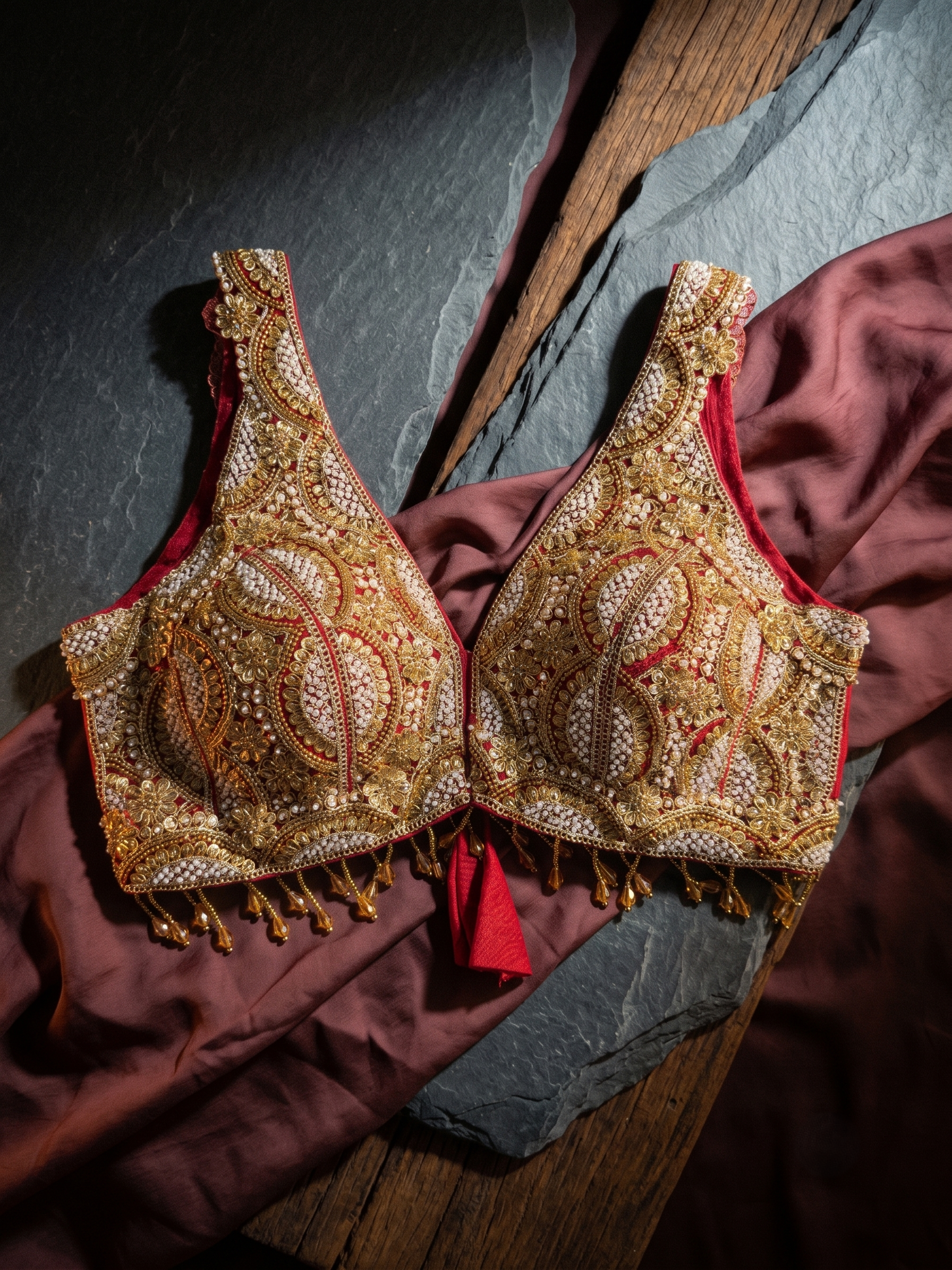 Roshani Heavy Embroidery Blouse