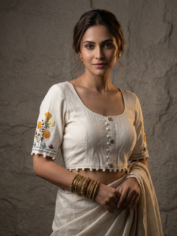 Elite Craft Cotton Blouse