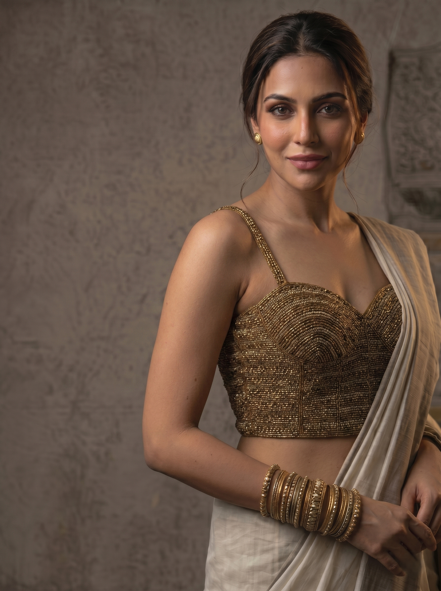 Eshika Handwork Silk Blouse