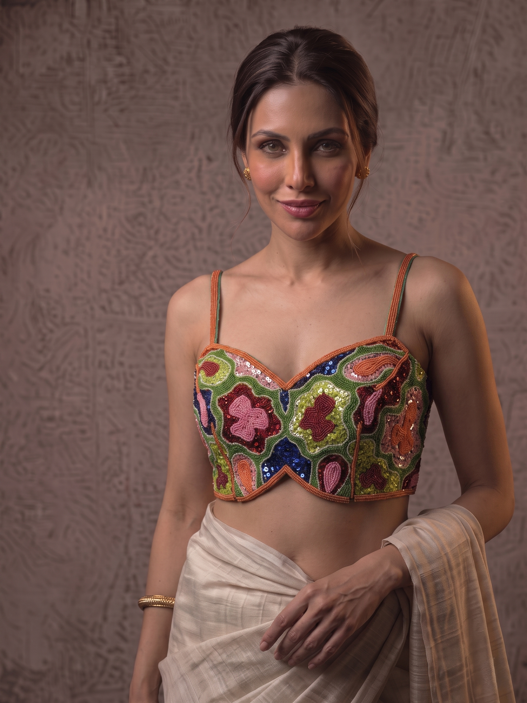 Grace Silk Handcrafted Designer Blouse