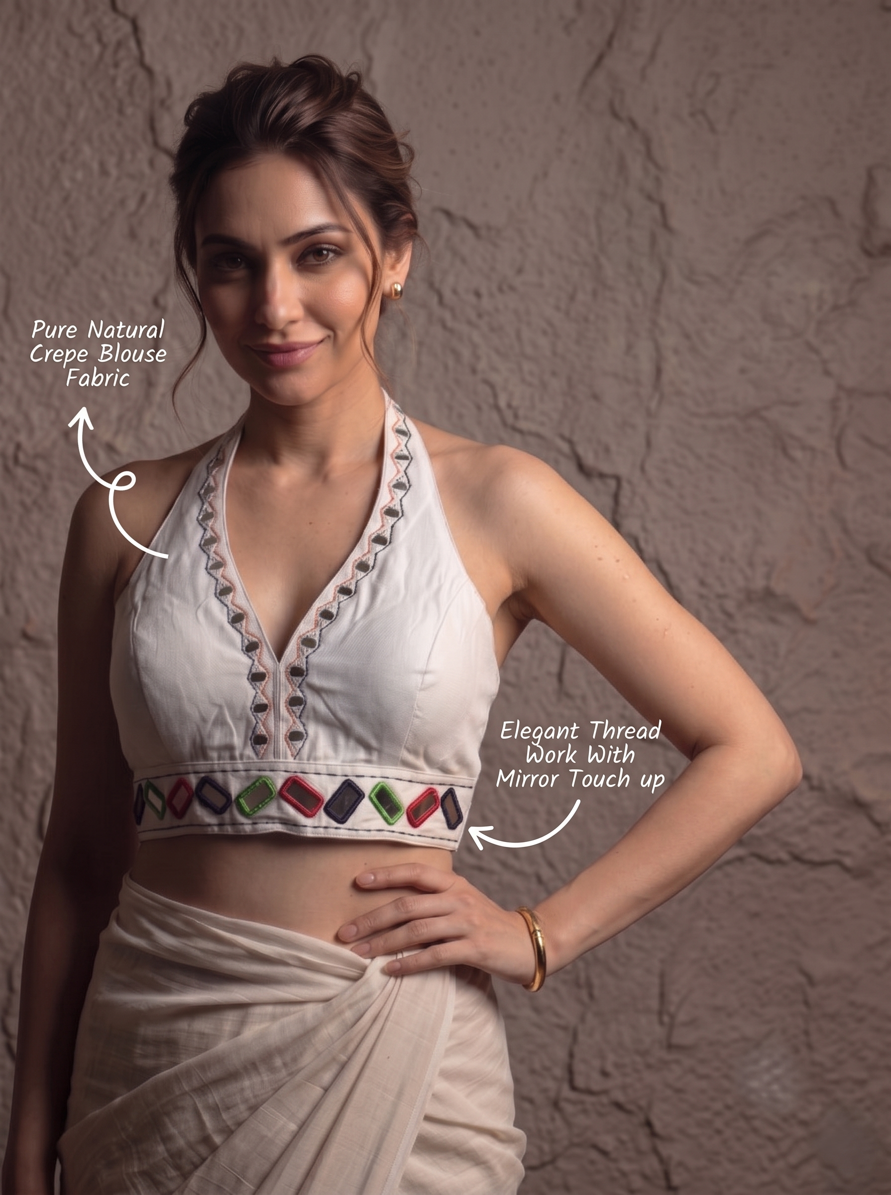 Elara Halter Blouse