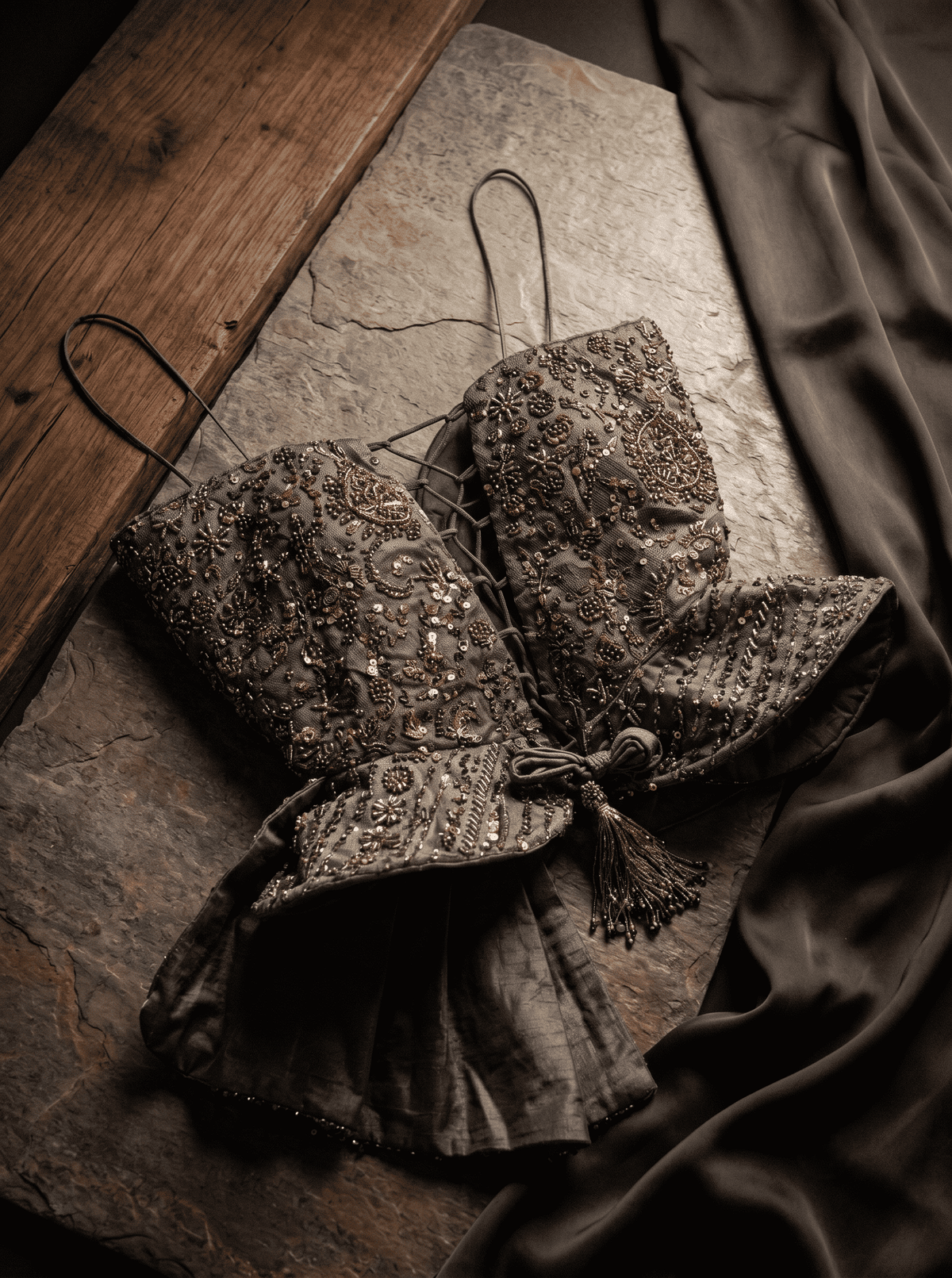 Sereia Bead Work Blouse