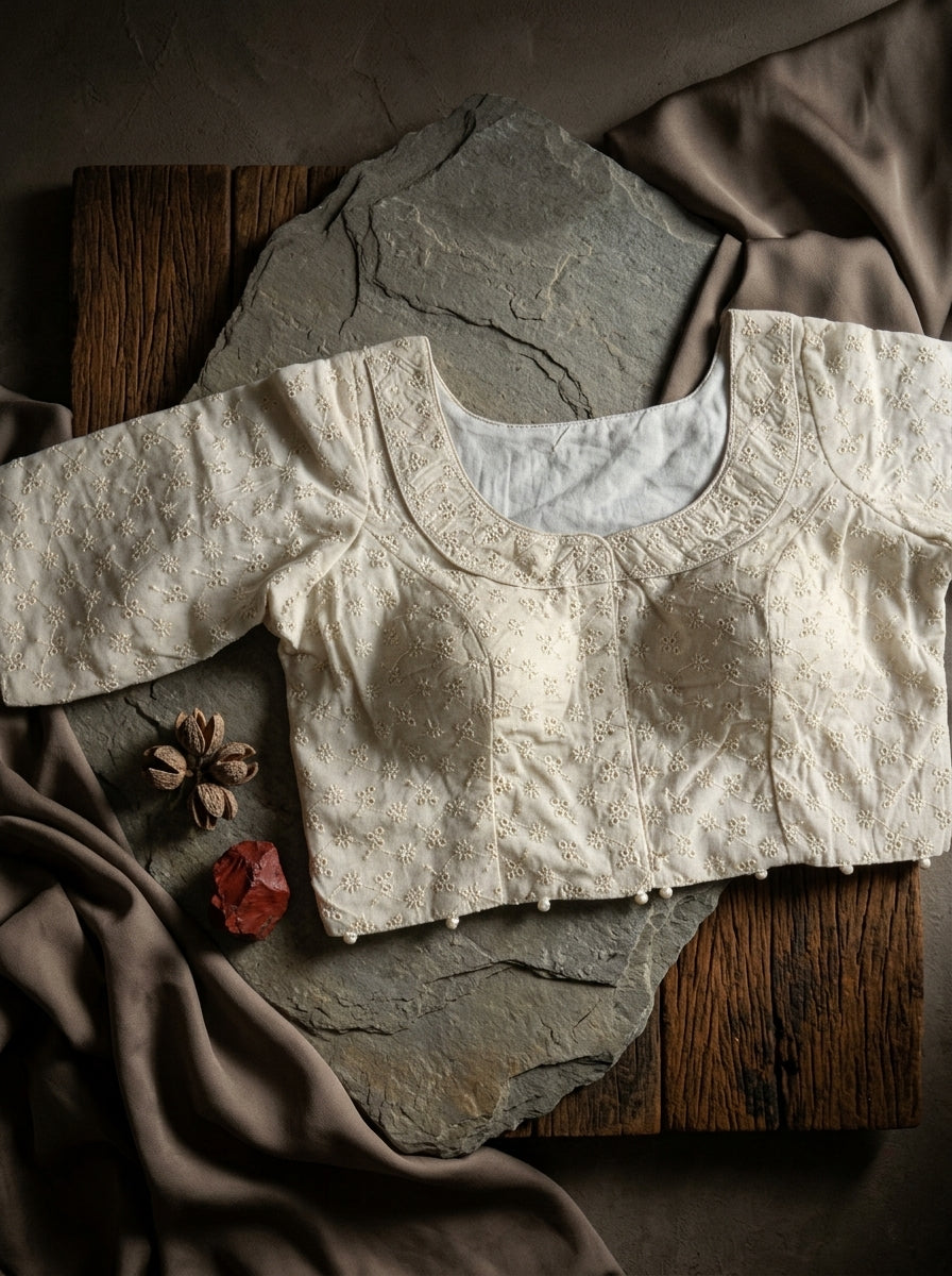 Hakoba Collar Blouse 2