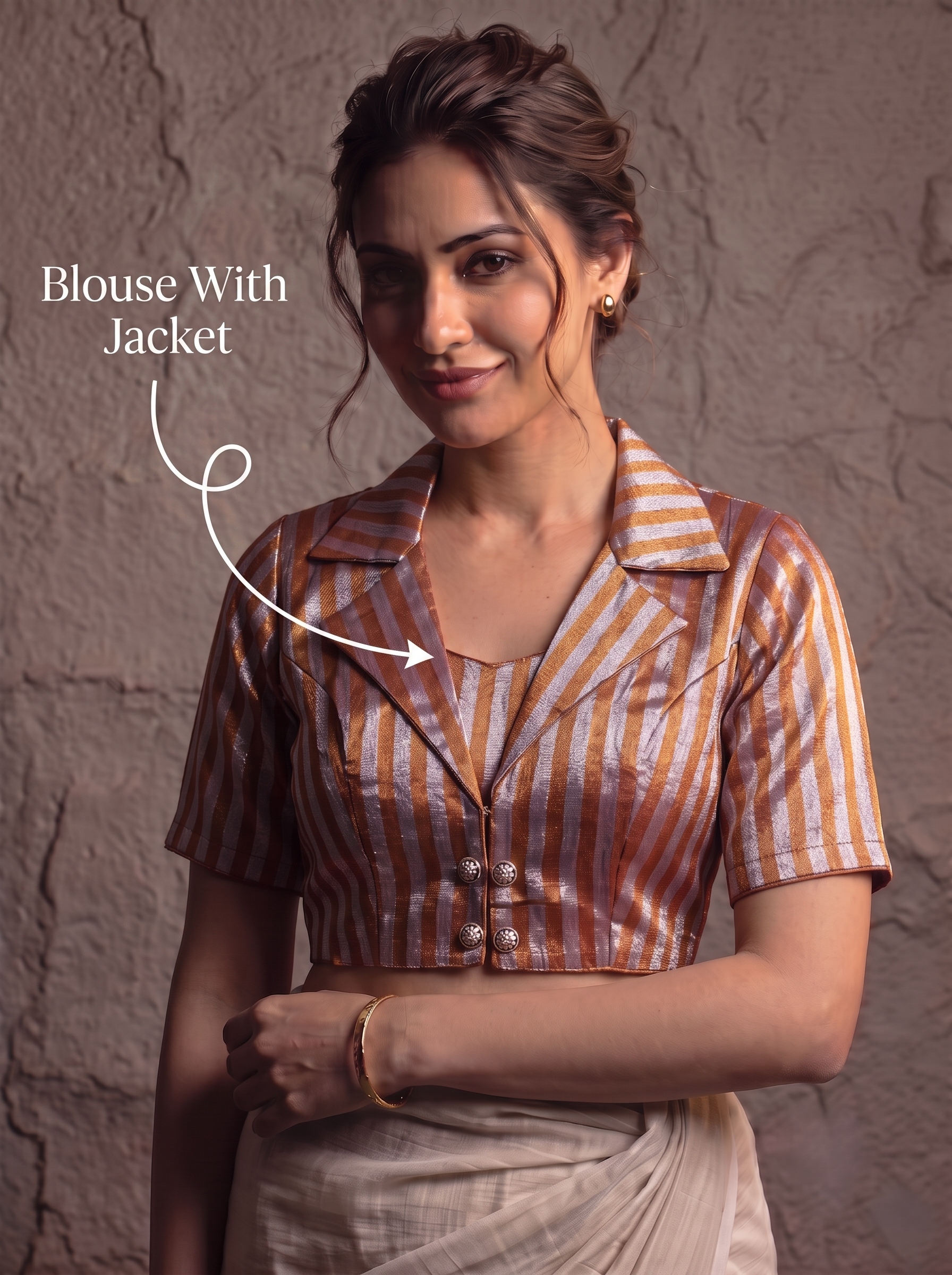 Varnika Premium South Silk Jacket Blouse