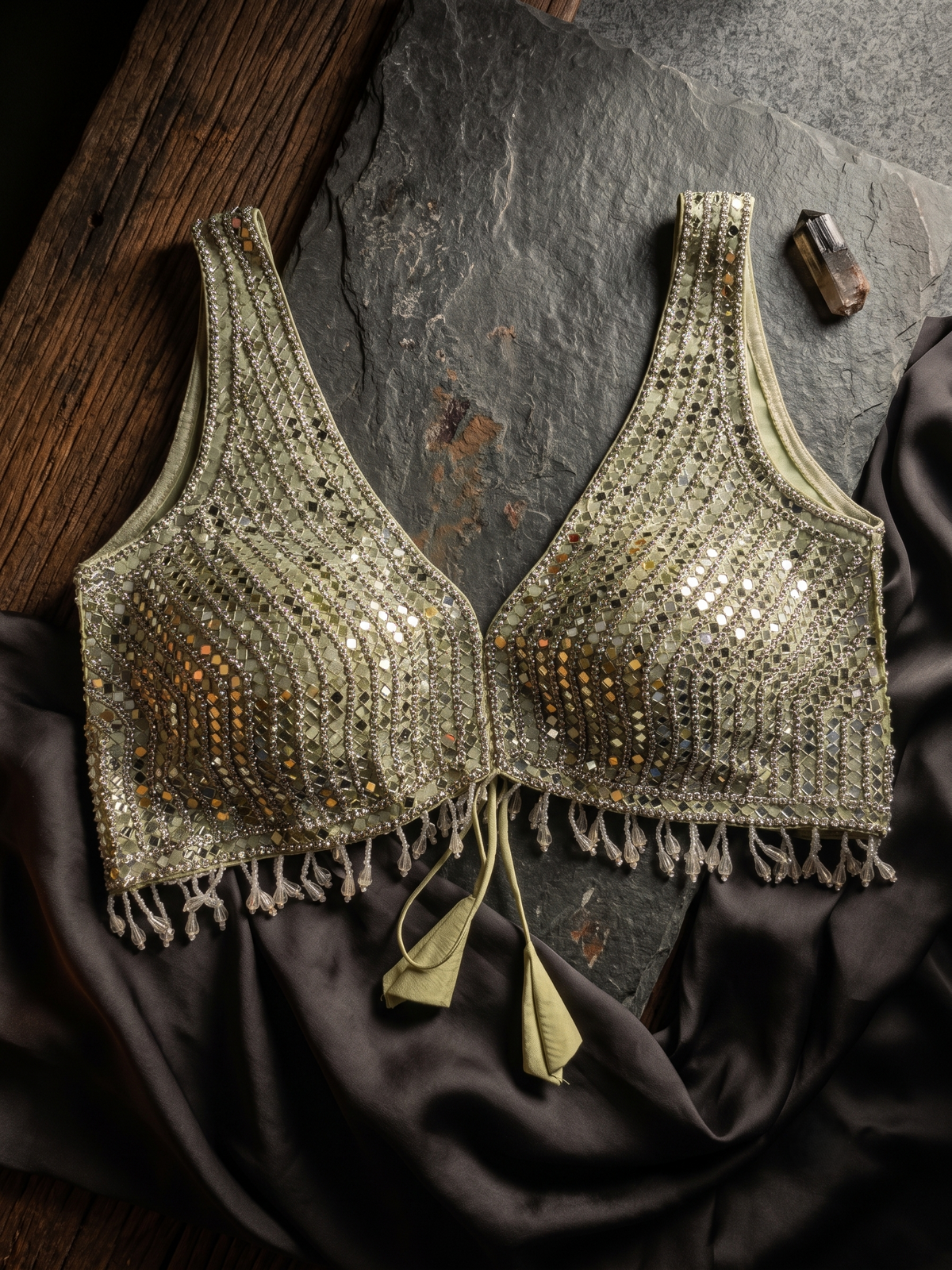 Lunara Festive Glow Blouse