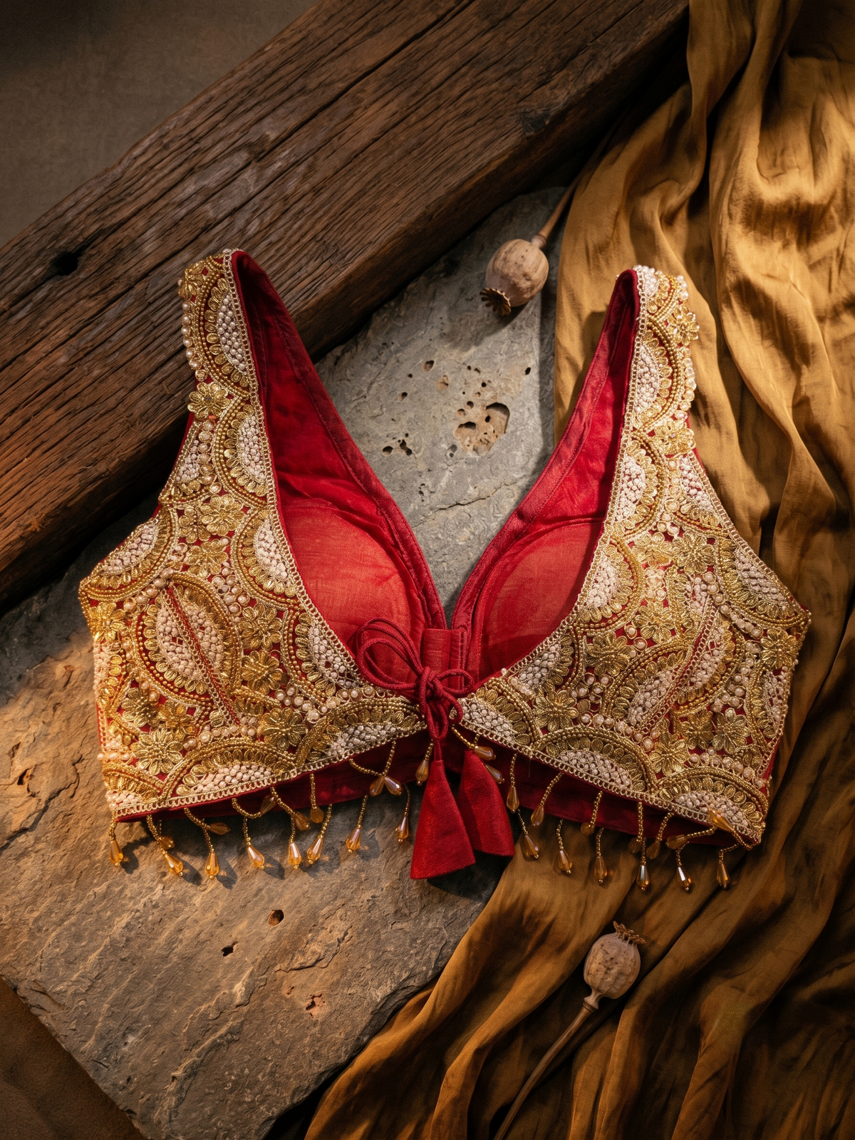 Roshani Heavy Embroidery Blouse