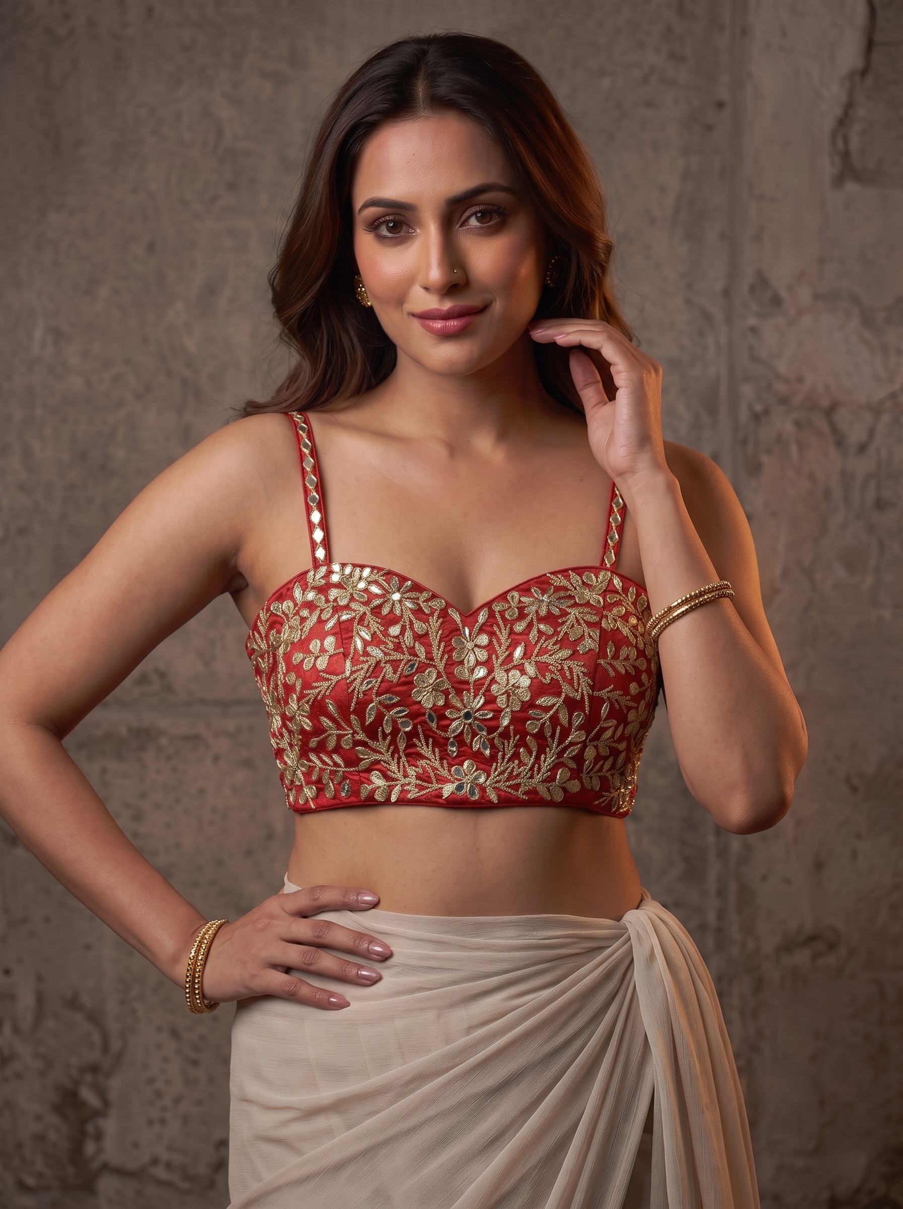 Noore Gota Patti Blouse