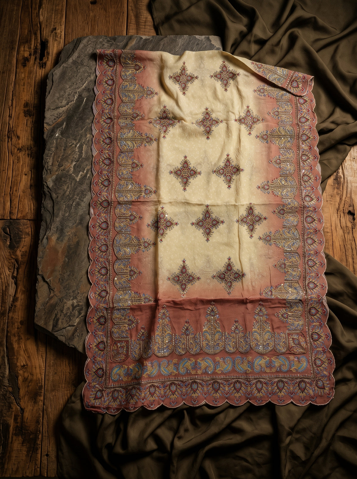 Zarika Chinon Dupatta