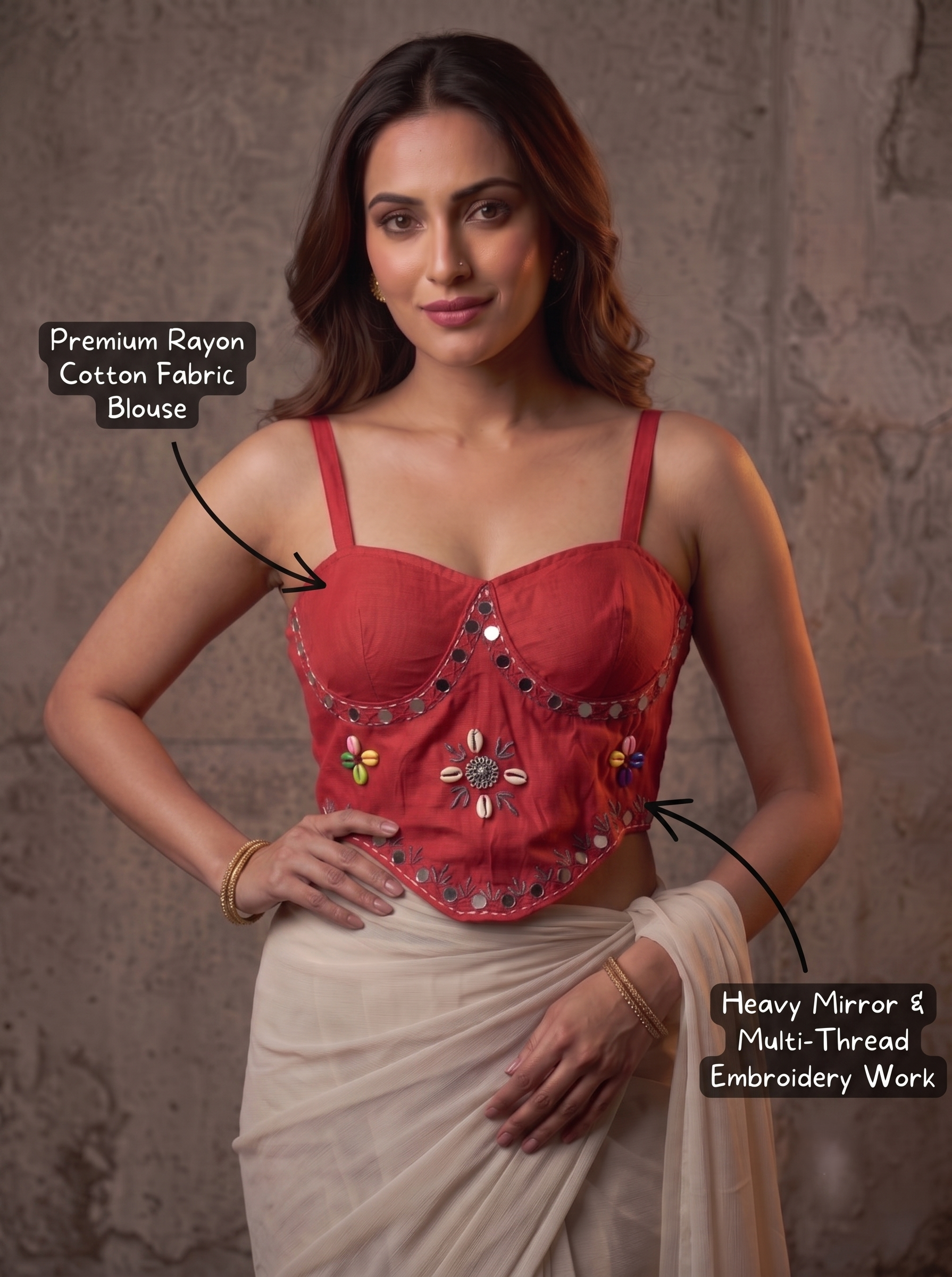 Navrang Mirror Magic Blouse