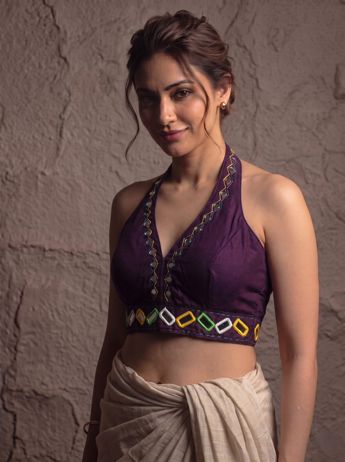 Elara Halter Blouse