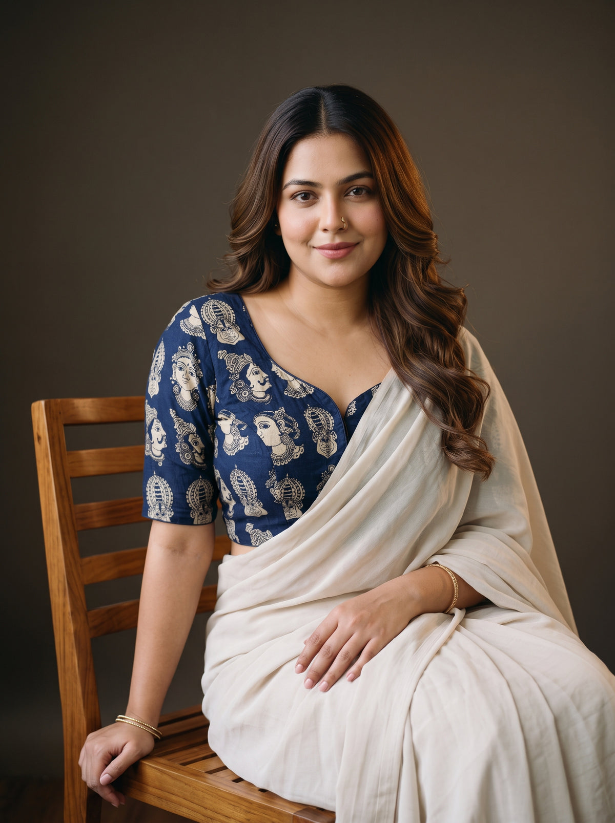 Charvi Plus Size Blouse