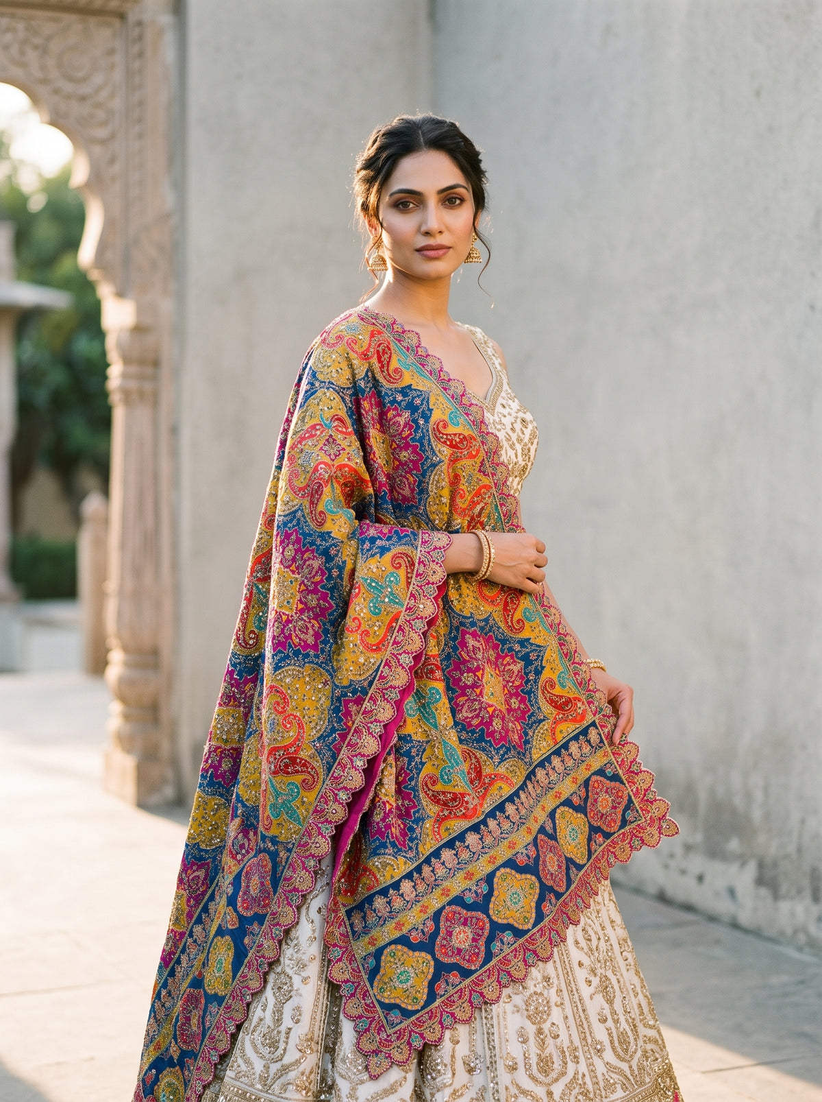 Kiara Premium Chinon Dupatta