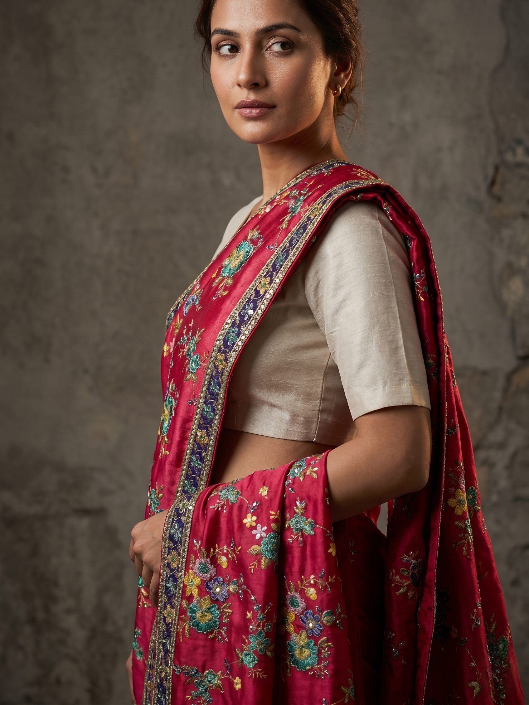 Kashvi Festive Chinon Dupatta